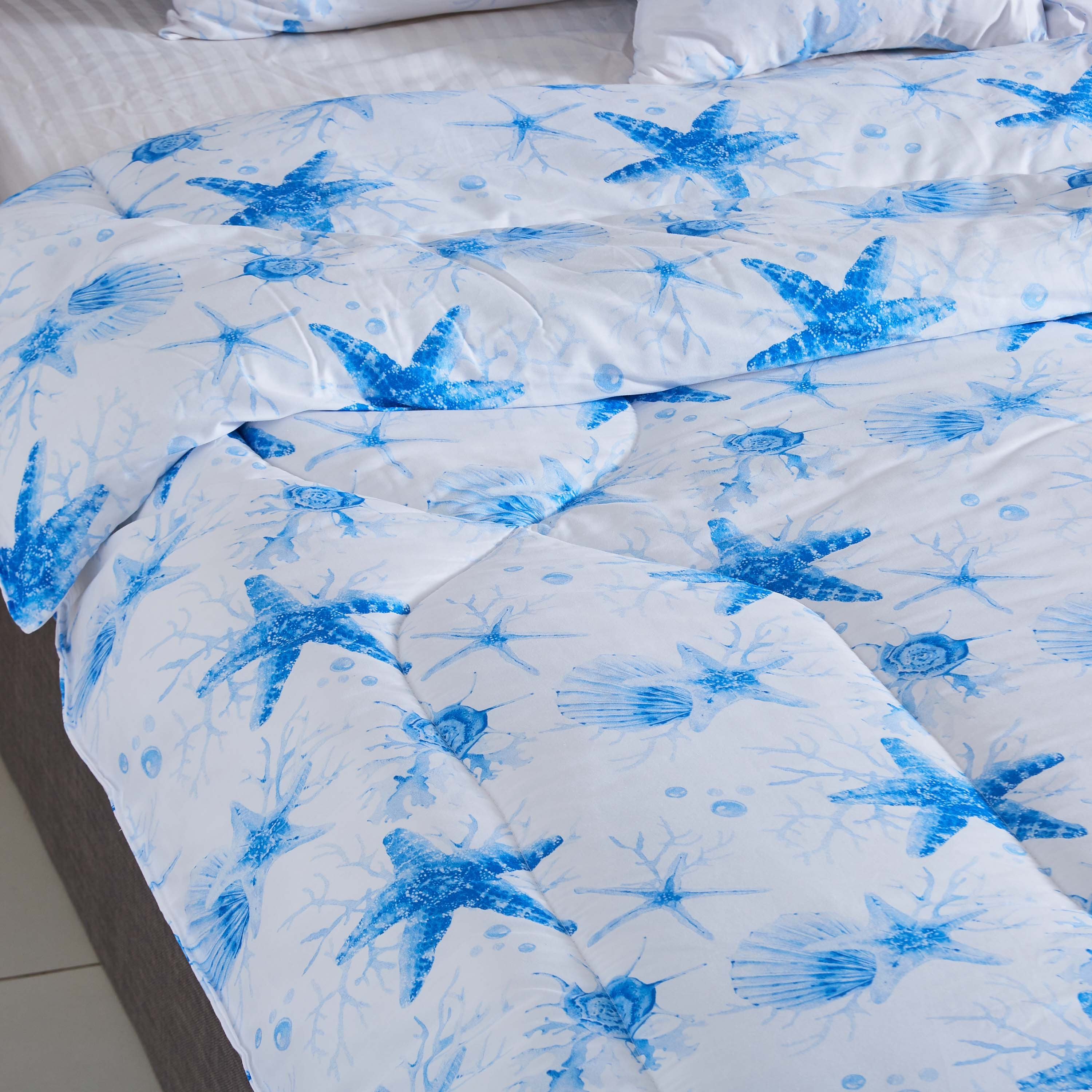 طقم لحاف كينج 5 قطع بطبعات رقمية بحرية - 220x240 سم-PROMO_HB_AE_B1G1_250925-image-3