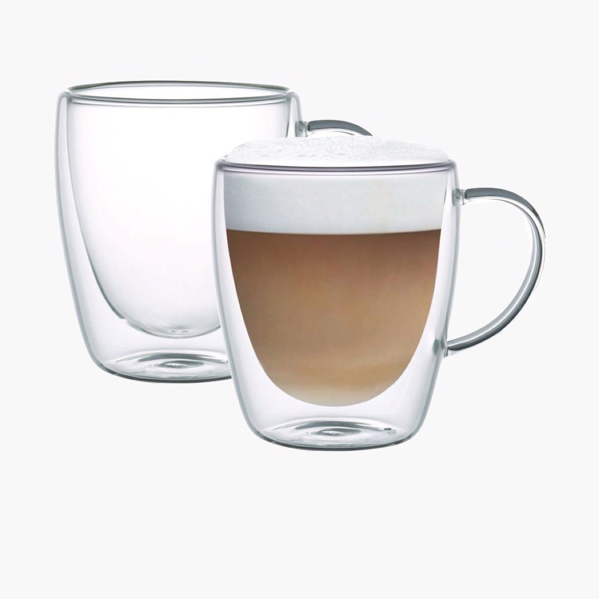طقم أكواب قطعتين من زجاج البوروسيليكات بجدار مزدوج من أوركيد - 400 مل-hbxhomeware-diningandtabletop-coffeeandteasets-image-1