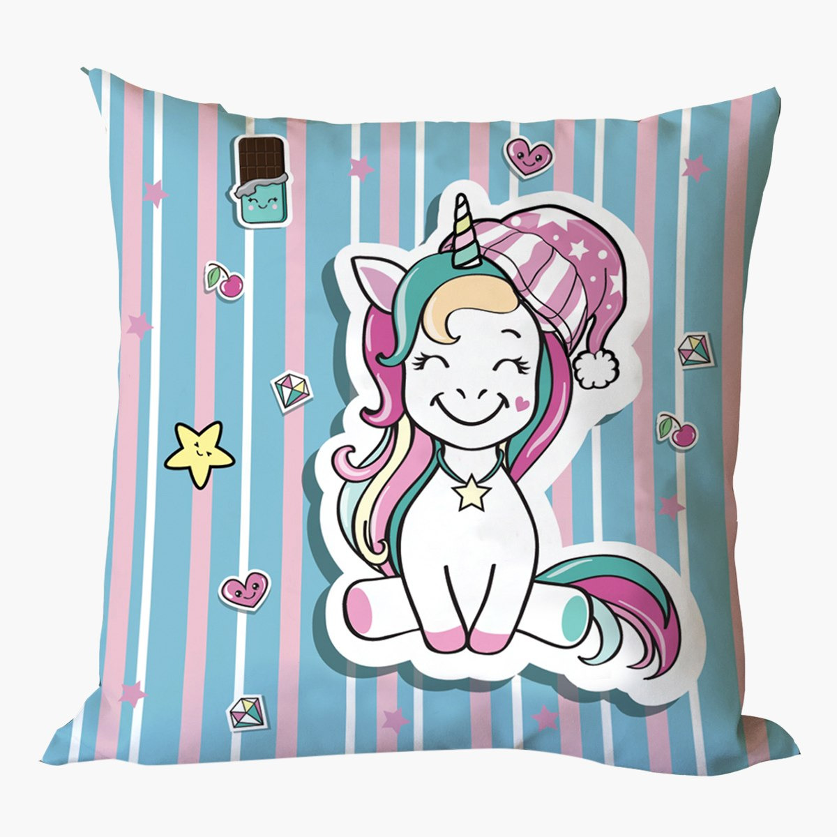 وسادة محشوة بطبعات يونيكورن رقمية من موديش- 40x40 سم-hbxhomeware-hbxkidsandyouth-image-3