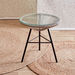 Cape Glass Top Outdoor Side Table-Balcony Furniture-thumbnail-0