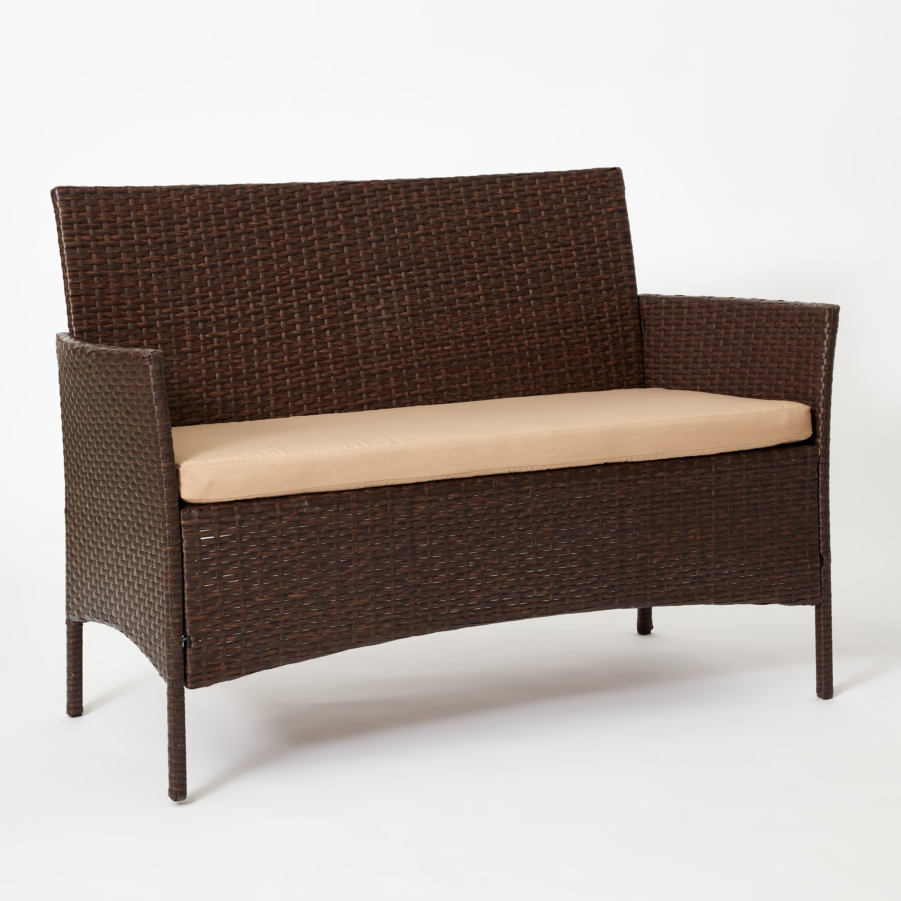 طقم كنبة موسّدة 4 مقاعد للجلسات الخارجية مع طاولة قهوة من غرينادا-hbxfurniture-sofasandarmchairs-sofasets-image-13