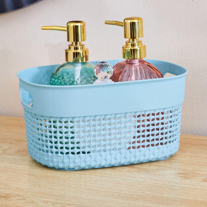 Knit Basket without Lid - 3.3 L-Bathroom Storage-image-0