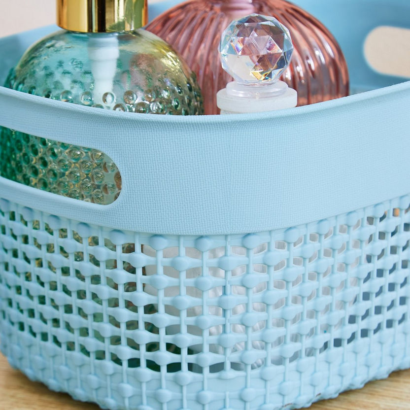 Knit Basket without Lid - 3.3 L-Bathroom Storage-image-2