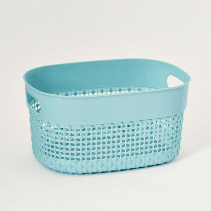 Knit Basket without Lid - 3.3 L-Bathroom Storage-image-4