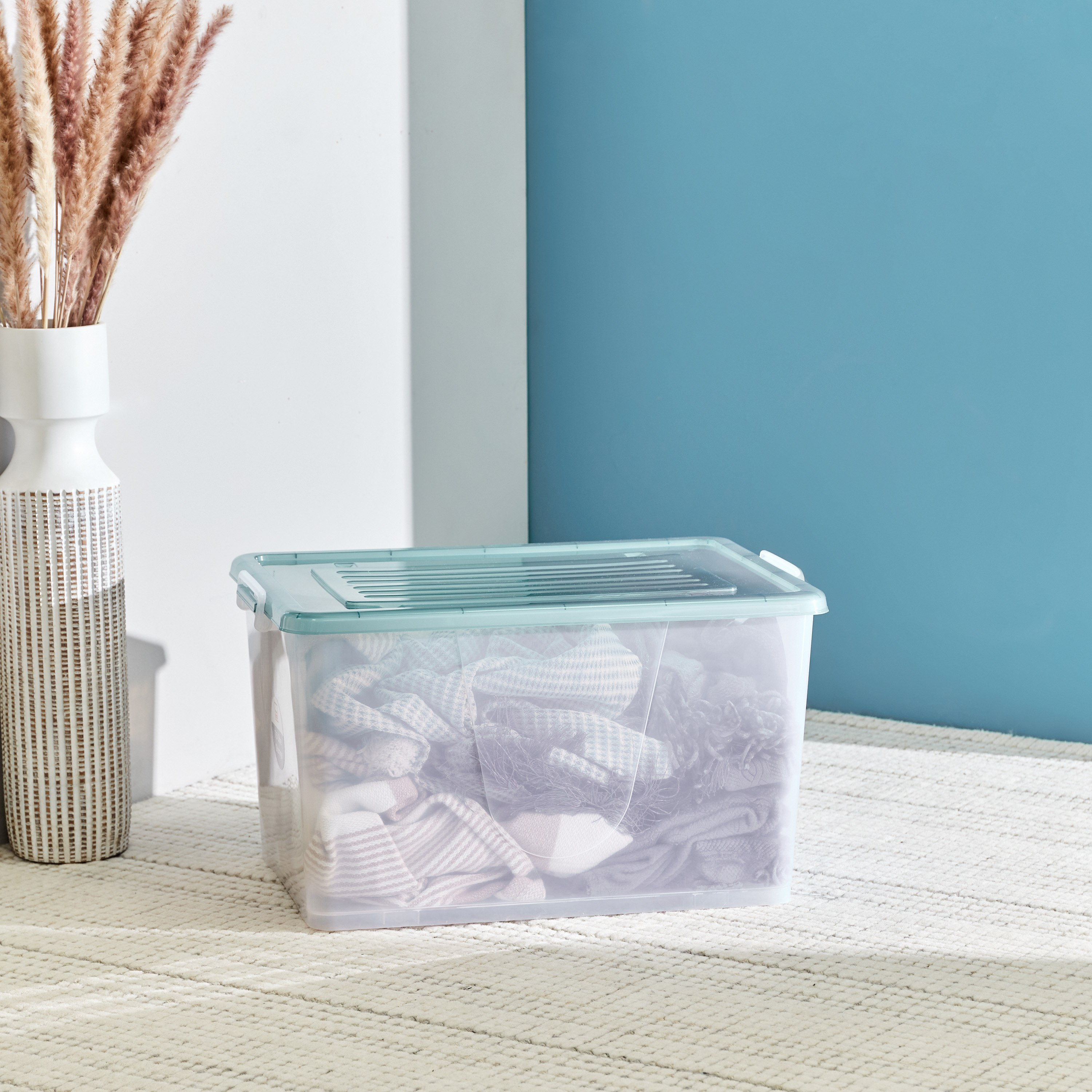 Juana Transparent Storage Box - 75 L-hbxbedroom-bedroomaccessories-bedroomstorage-image-2