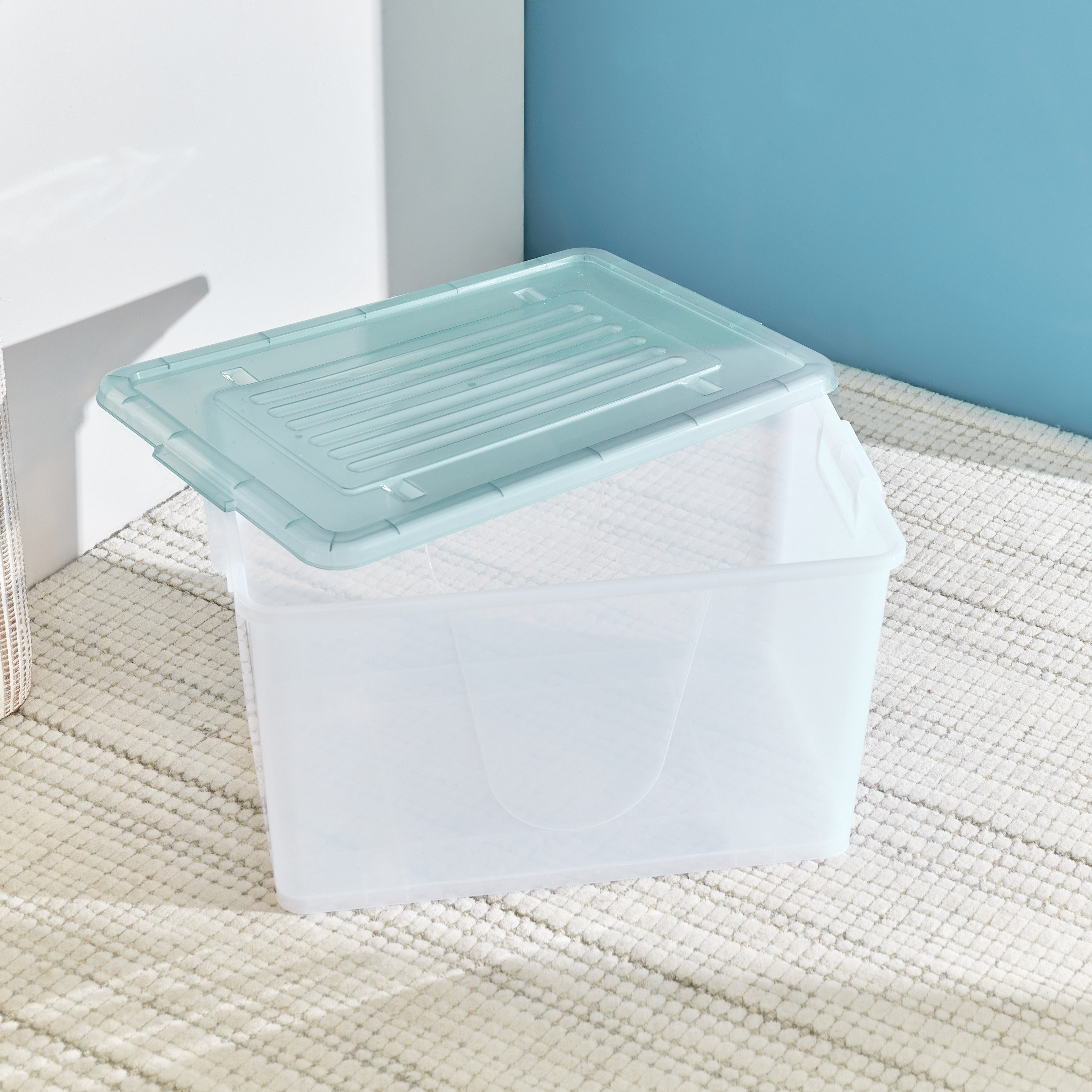 Juana Transparent Storage Box - 75 L-hbxbedroom-bedroomaccessories-bedroomstorage-image-3