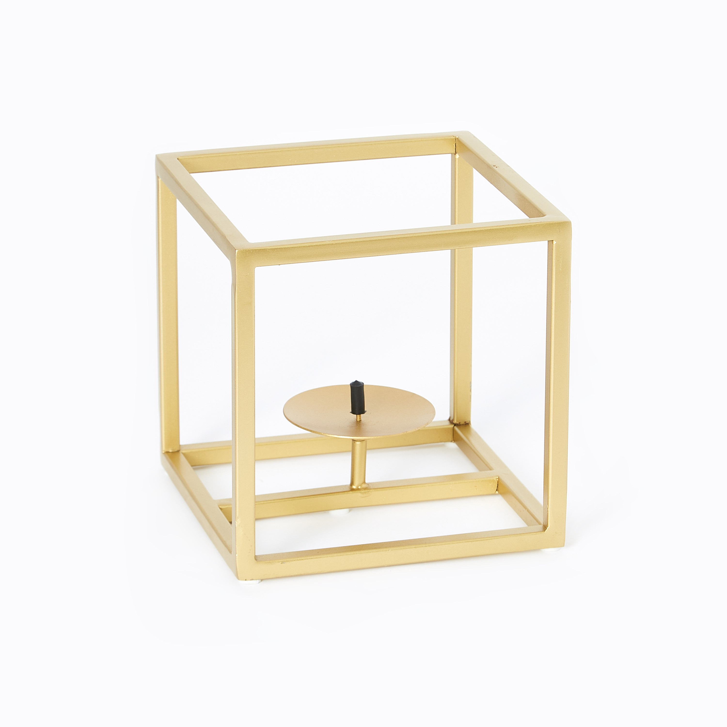Inaayat Metal Frame Candleholder - 16.5x16.5x16.5 cm-hbxlivingroom-decorandaccessories-candleholders-image-7