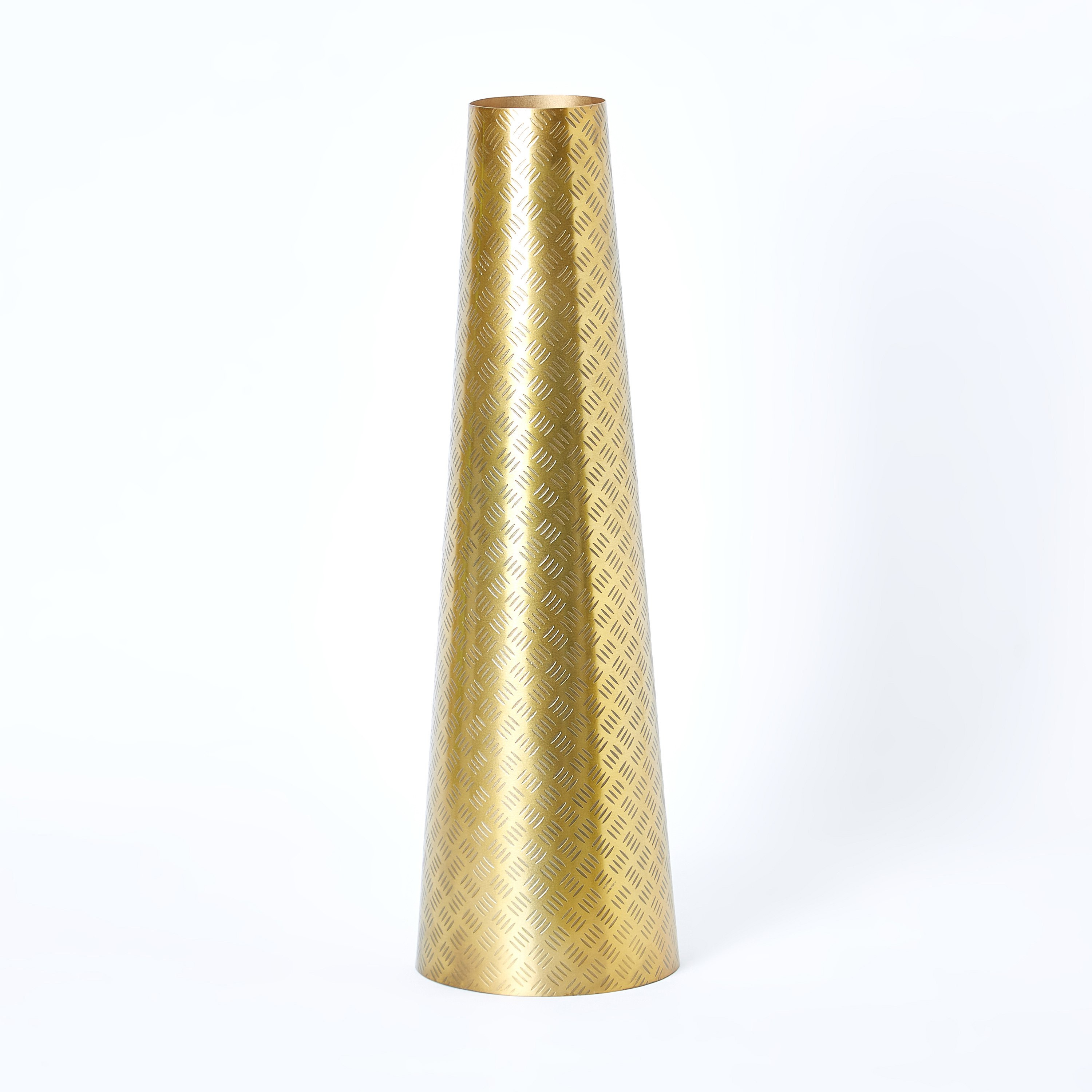 مزهرية بارزة الملمس معدنية من إنارة - 16x16x51 سم-PROMO_HB_AE_B1G1_250925-image-5