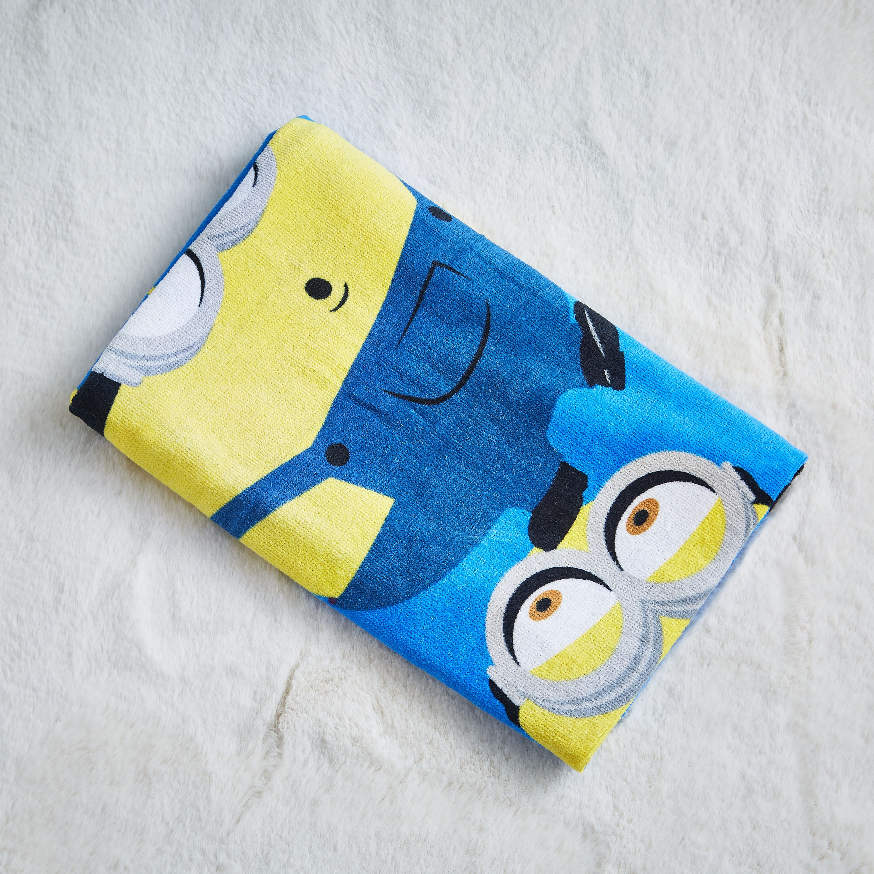 منشفة قطنية مينيونز - 70 × 140 سم-hbxhomeware-hbxkidsandyouth-image-4