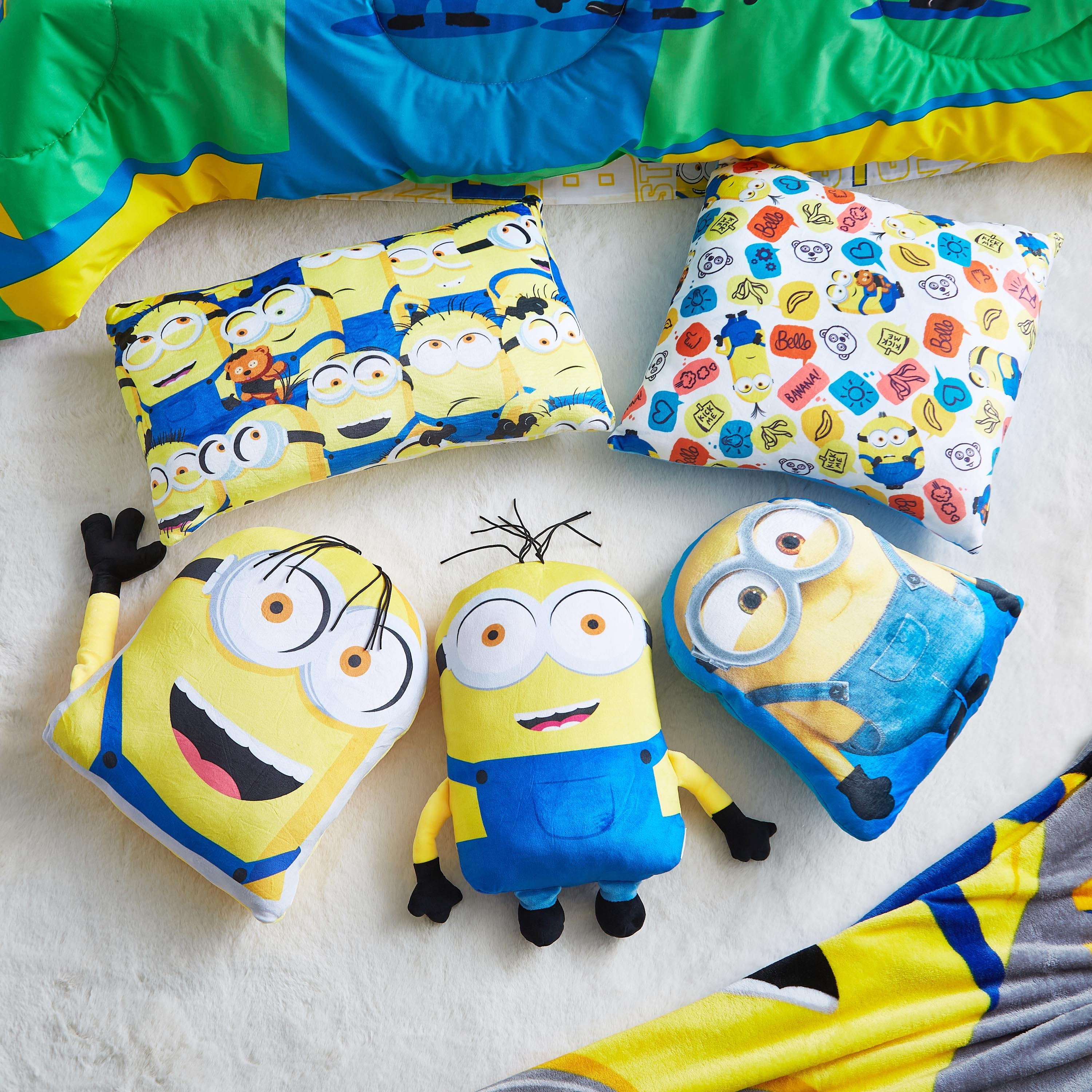 وسادة محشوة مينيونز- 40x40 سم-hbxhomeware-hbxkidsandyouth-image-4