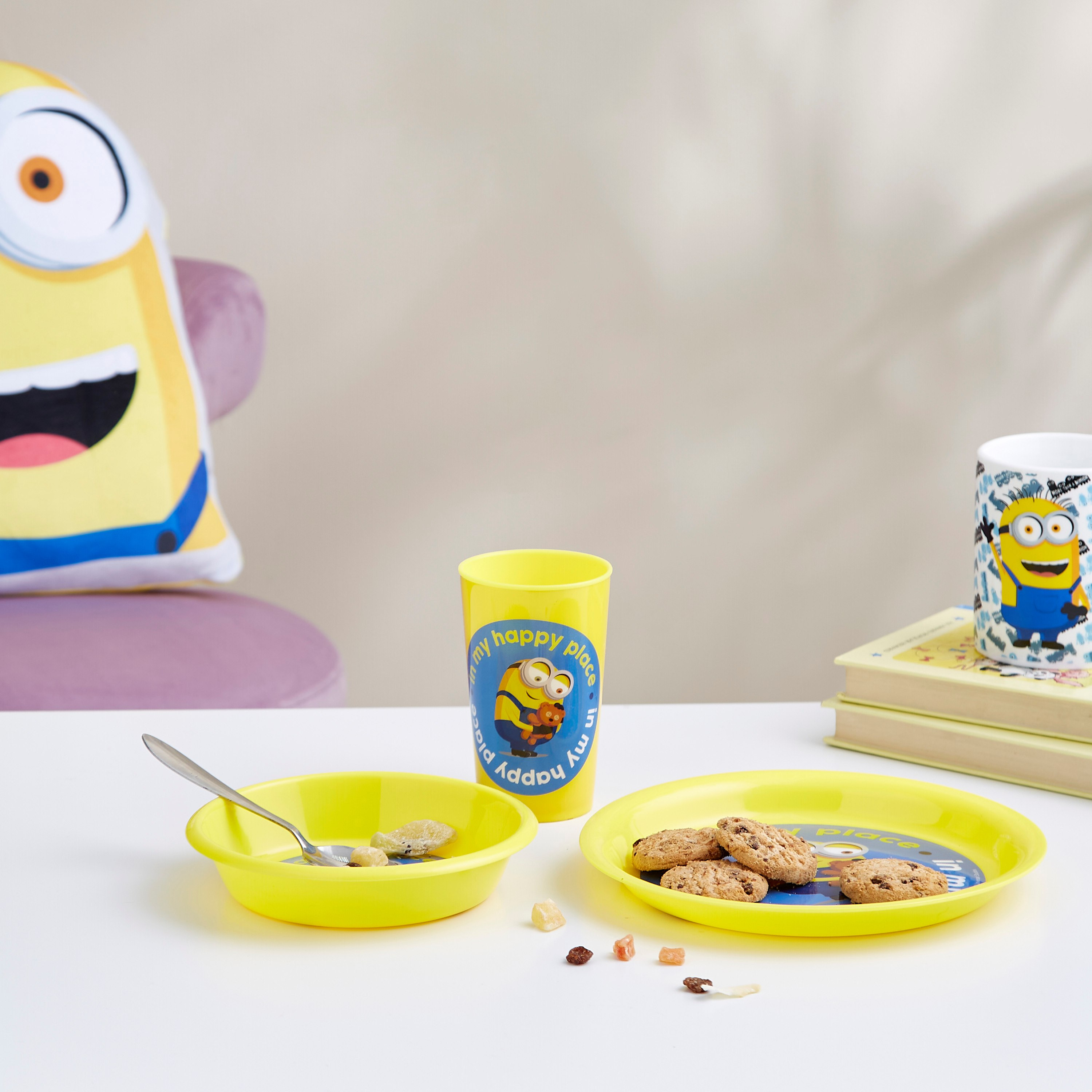 طقم إفطار بطبعات مينيونز- 3 قطع-hbxhomeware-hbxkidsandyouth-image-4