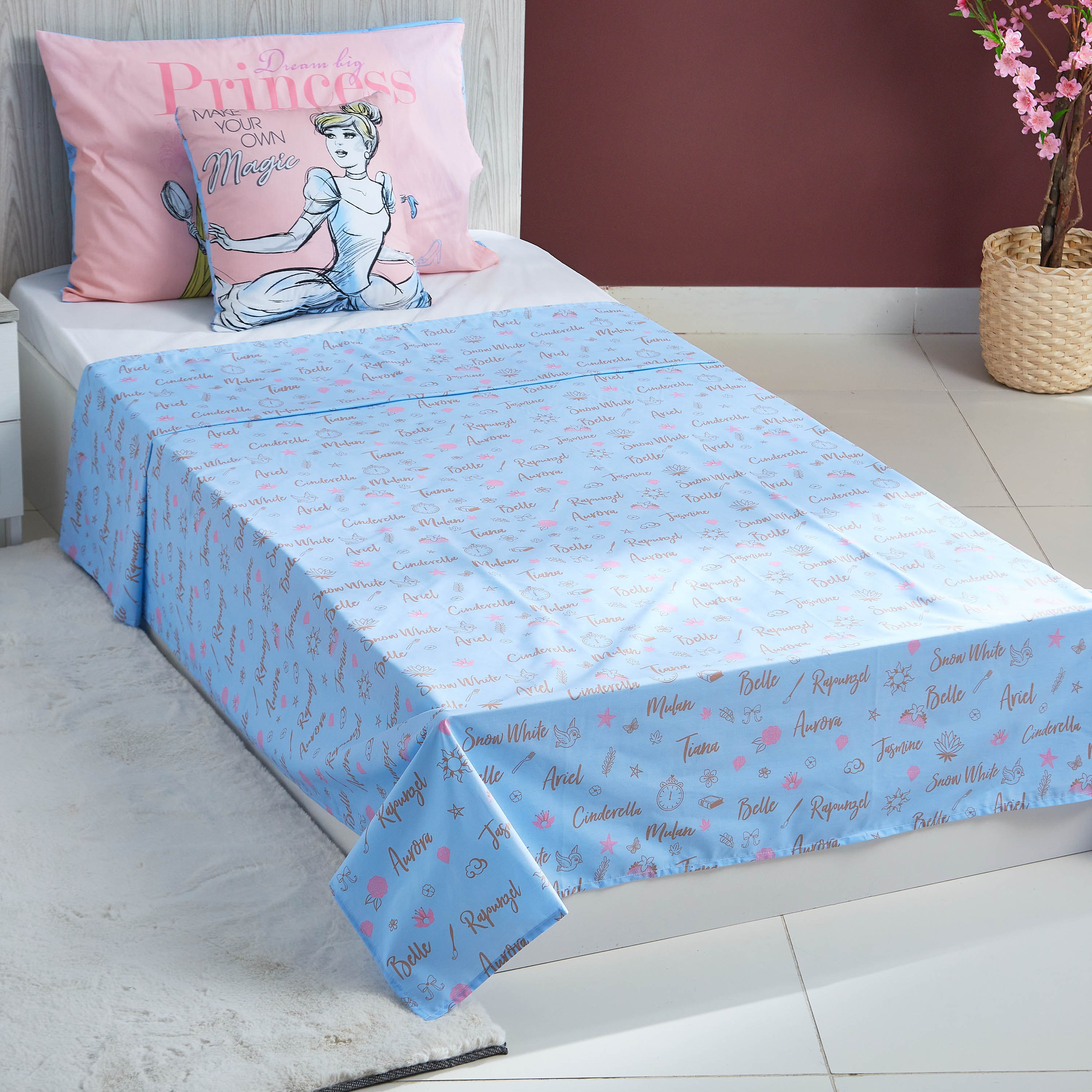 طقم لحاف 4 قطع من برنسيس & فريندس - 160x230 سم-hbxhomeware-hbxkidsandyouth-image-5