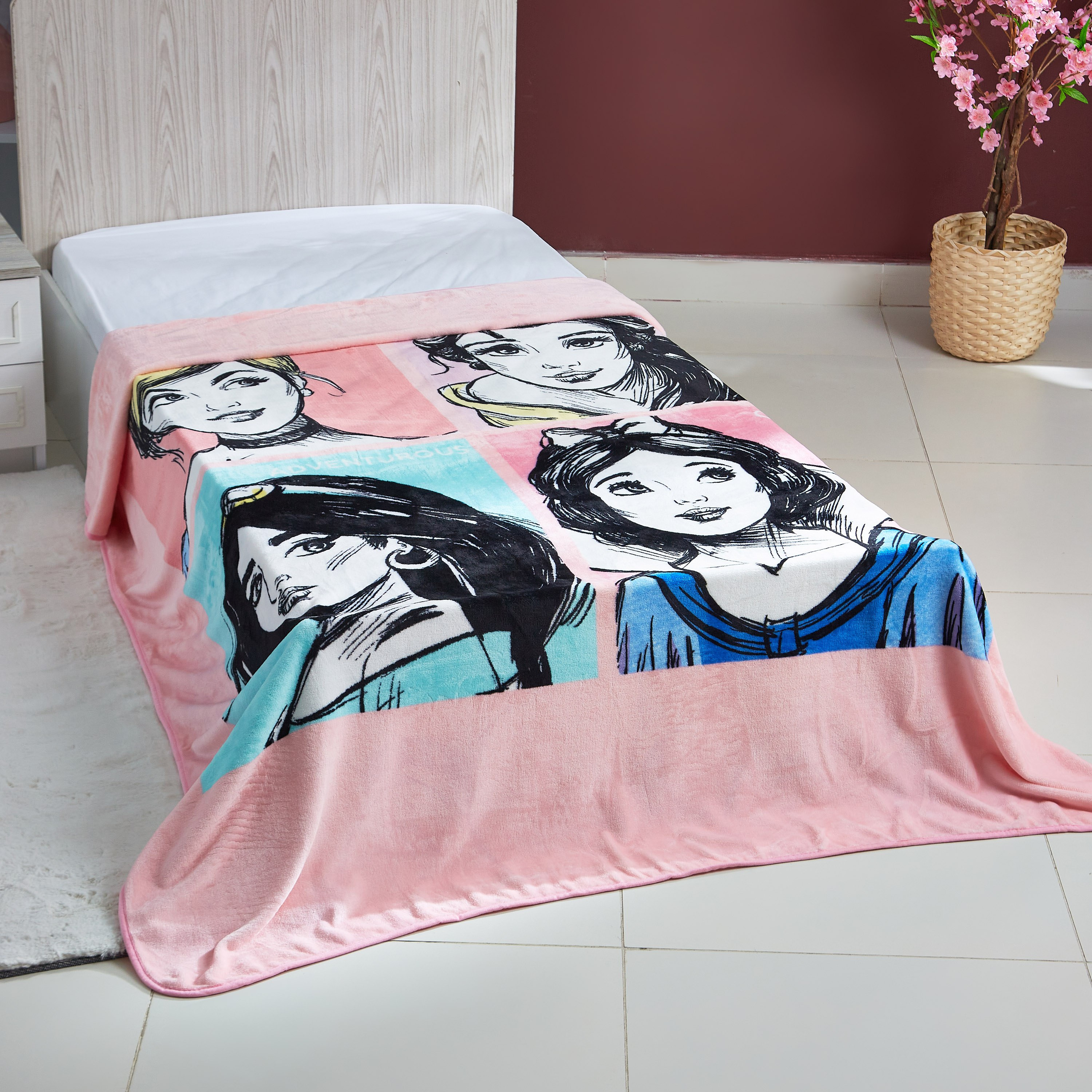 بطّانية فلانيل برينسيس - 160x220 سم-hbxhomeware-hbxkidsandyouth-image-2