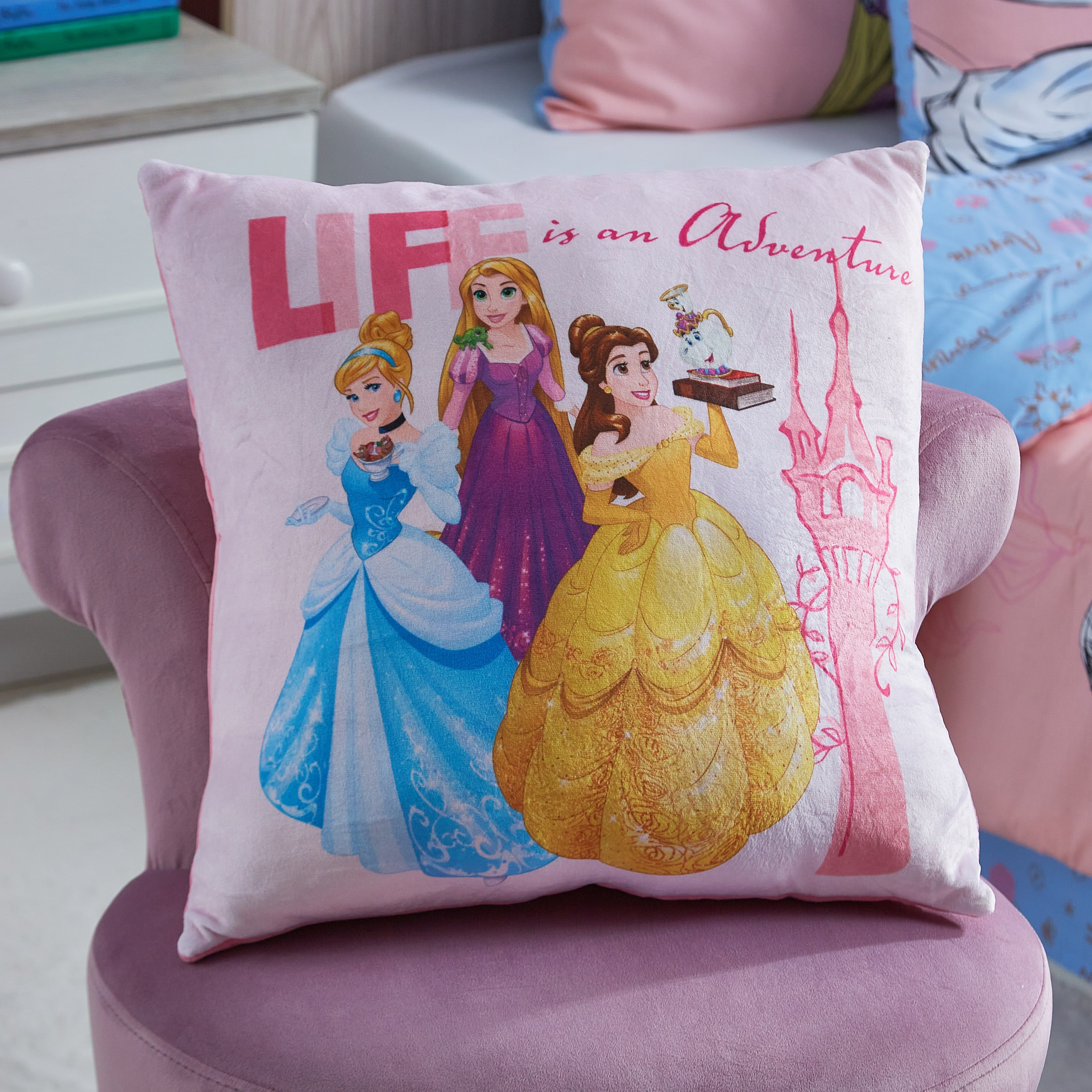 وسادة محشوة من برينسيس & فريندز - 40x40 سم-hbxhomeware-hbxkidsandyouth-image-1
