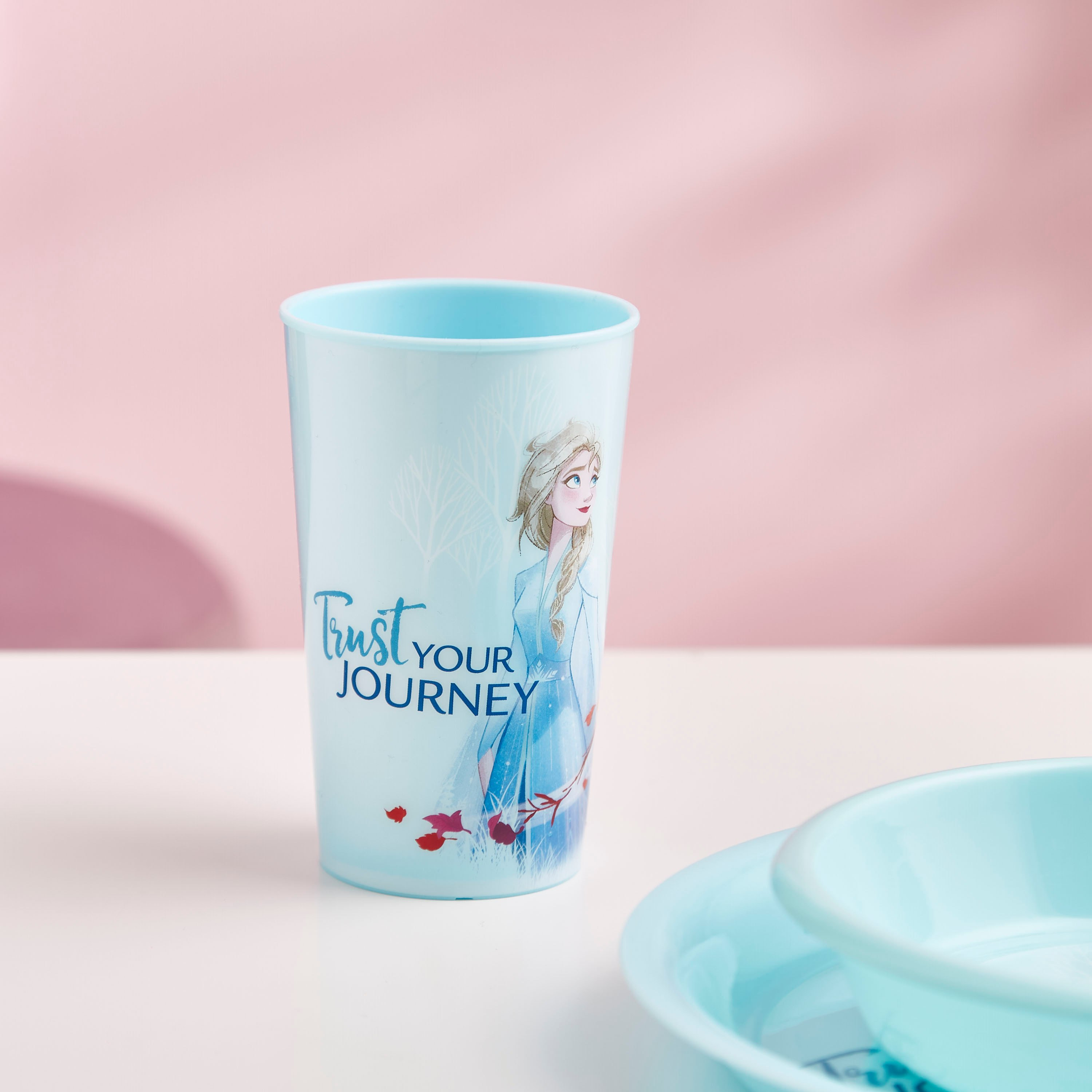 طقم إفطار بطبعات فروزن 3 قطع من برنسيس آند فريندز-hbxhomeware-hbxkidsandyouth-image-3
