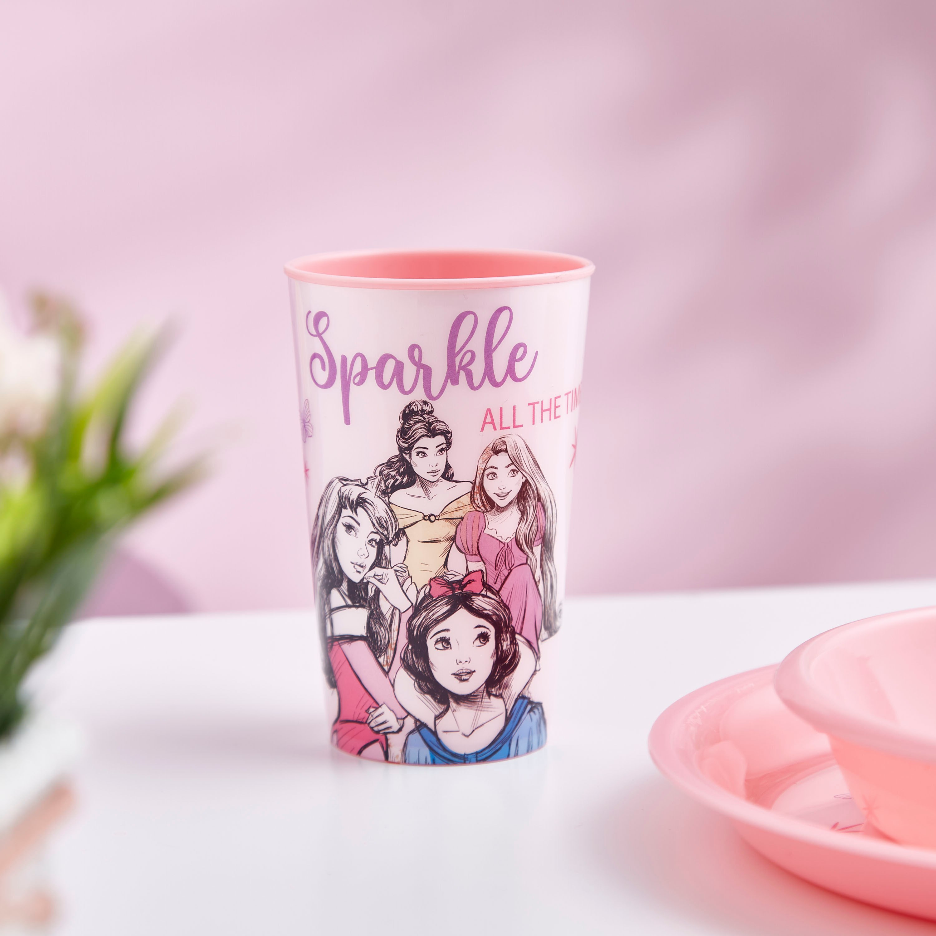 طقم إفطار بلاستيك 3 قطع من برنسيس & فريندز-hbxhomeware-hbxkidsandyouth-image-3