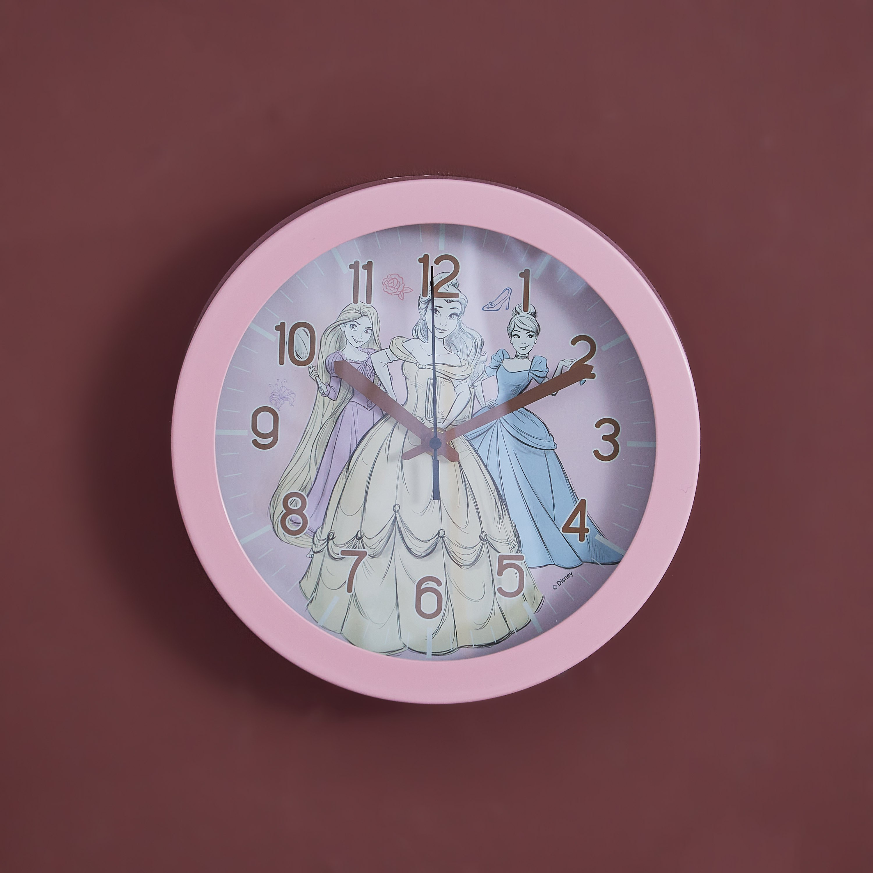 ساعة حائط برنسيس & فريندز - 24.5x24.5 سم-hbxhomeware-hbxkidsandyouth-image-1