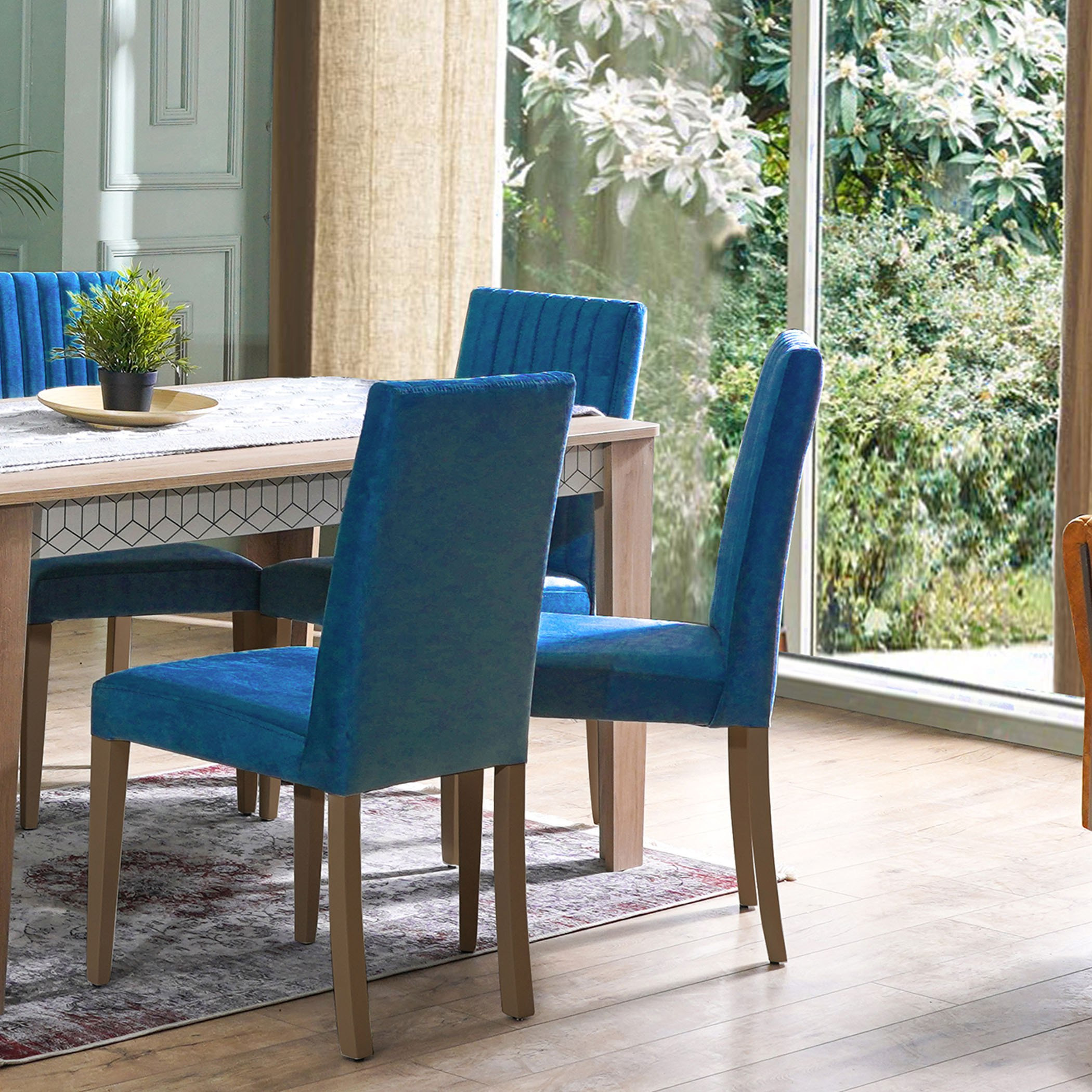 طقم سفرة 6 مقاعد من باندورا-hbxfurniture-diningtablesandsets-diningsets-sixseater-image-2