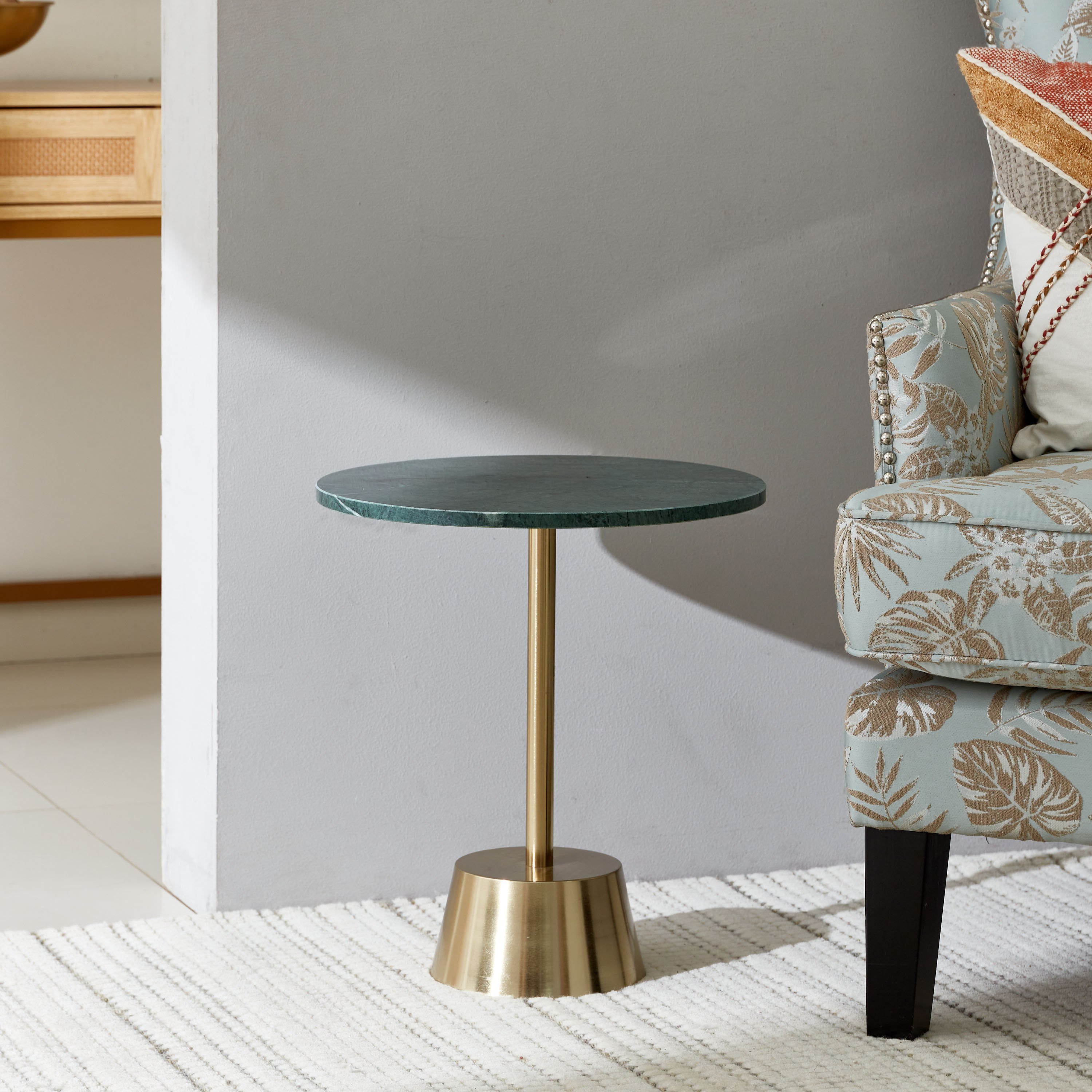 Celeste Marble Top End Table-hbxfurniture-livingroom-endtables-image-1