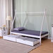 Vanilla Single House Bed with 2 Drawers - 90x190 cm-Single-thumbnail-3