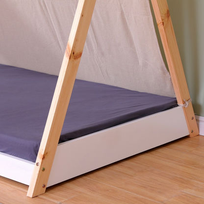 Vanilla Single House Bed with Tent - 90x190 cm-Beds-image-5