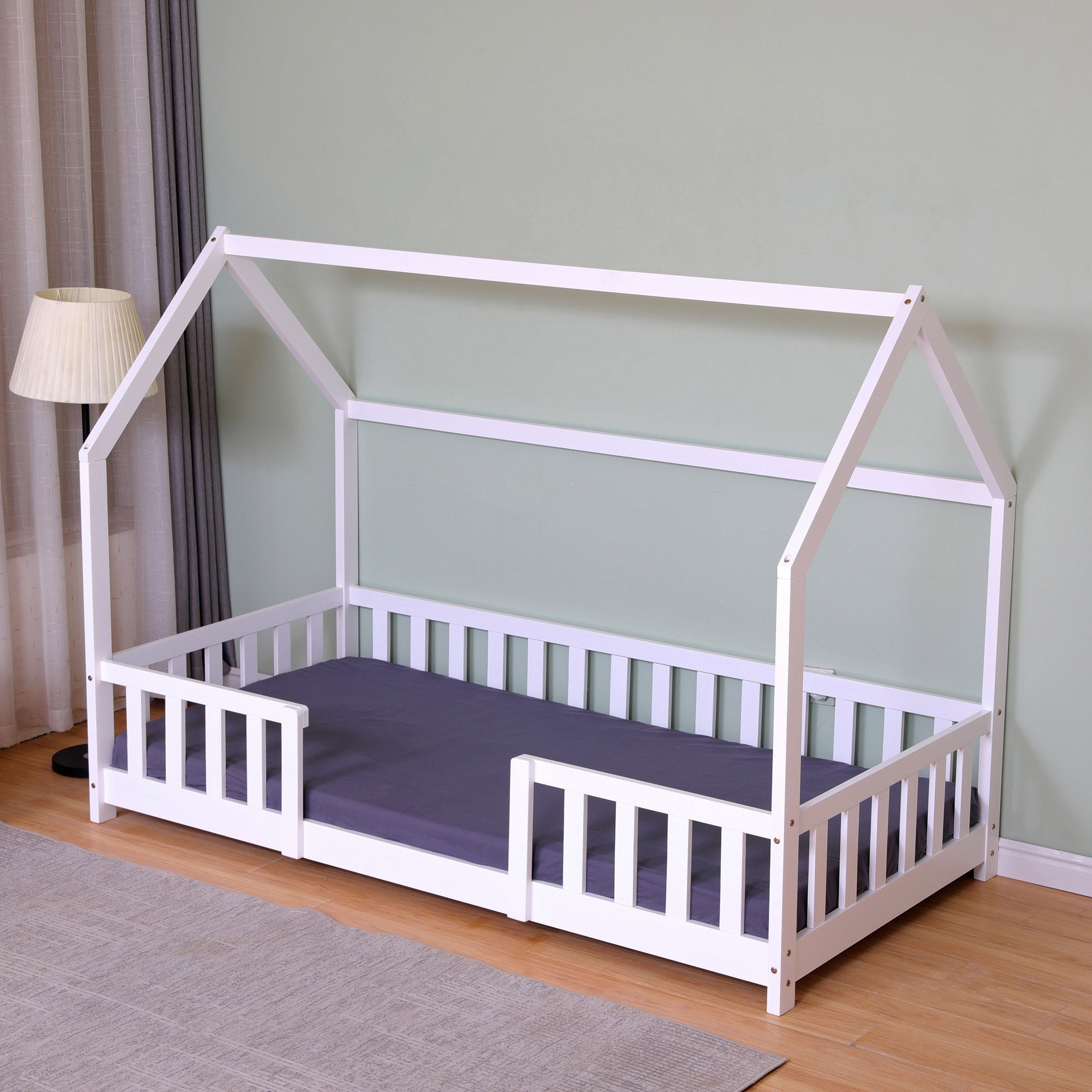 سرير فردي بتصميم منزل - هامبتون من موڤو - 90x190 سم-hbxfurniture-bedsandbedsets-beds-single-image-3