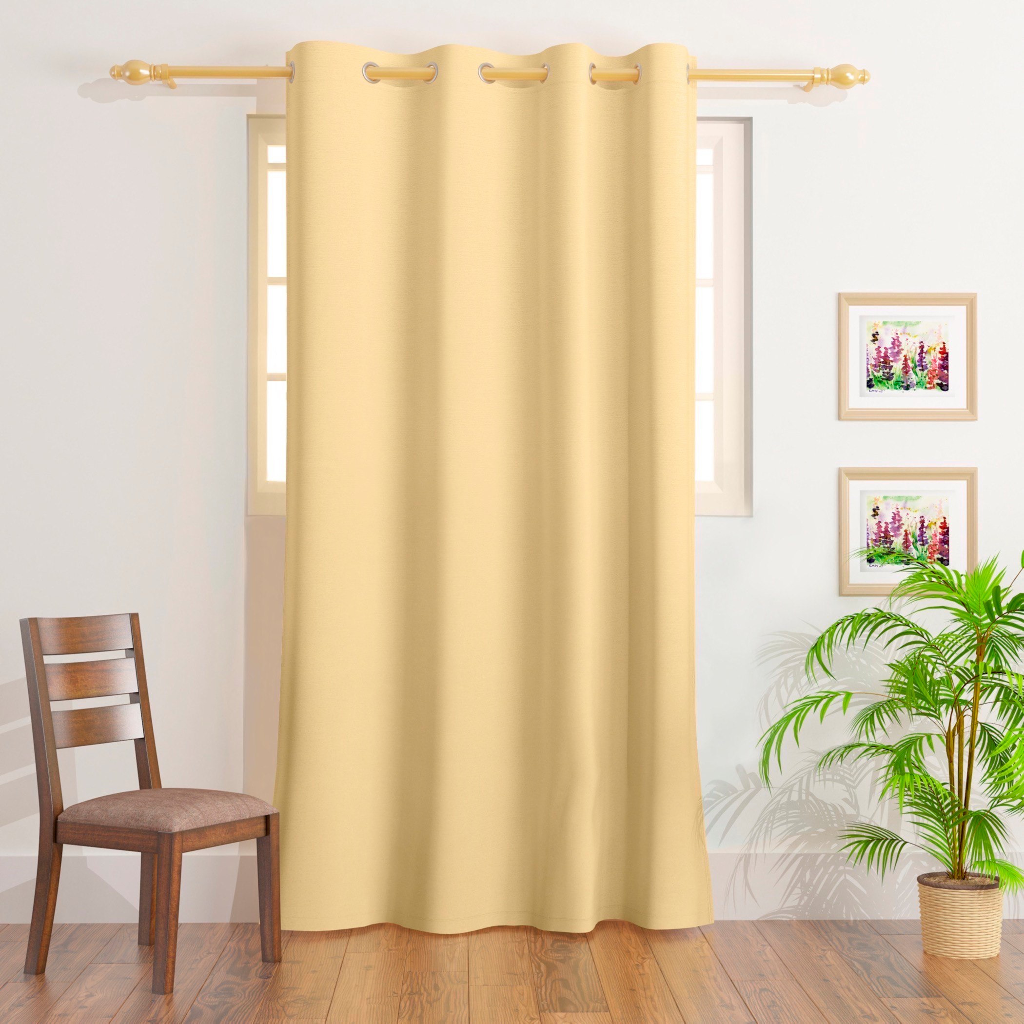 Atlanta Single Jacquard Window Curtain - 140x160 cm-hbxhomeware-hbxdecorandfurnishings-image-1