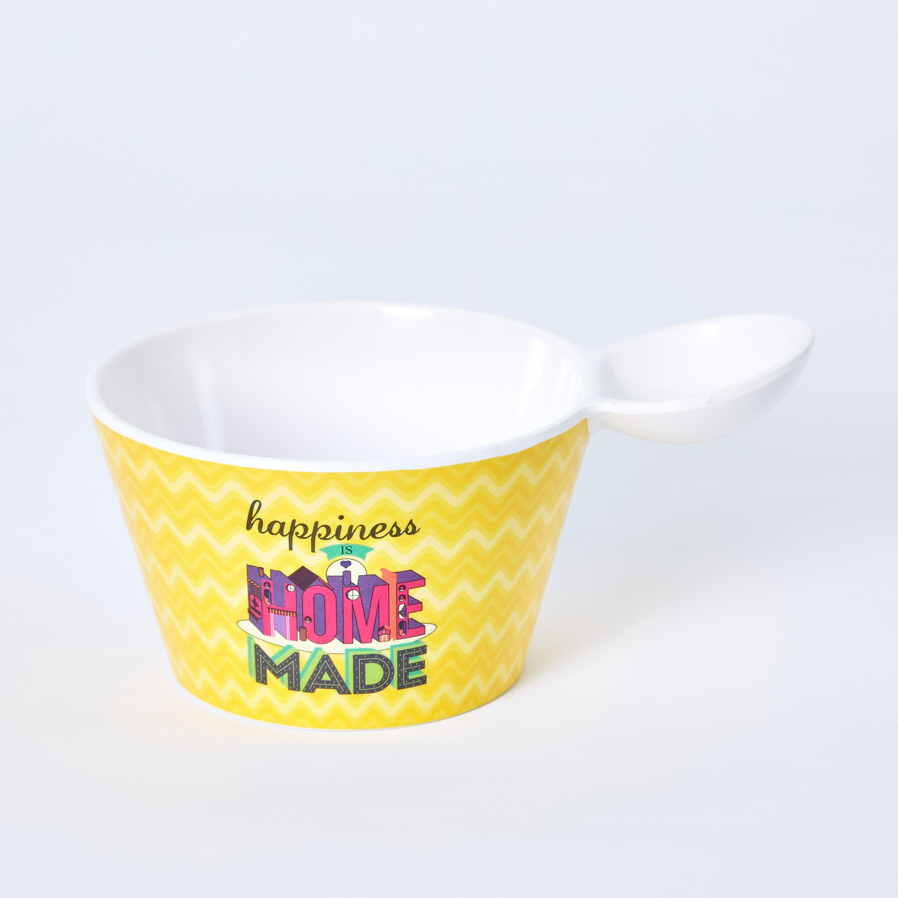 Indie Vibe Happiness Is Home Made Dip Bowl - 12.7 cm-hbxdecorandfurnishings-tabletop-serveware-image-5