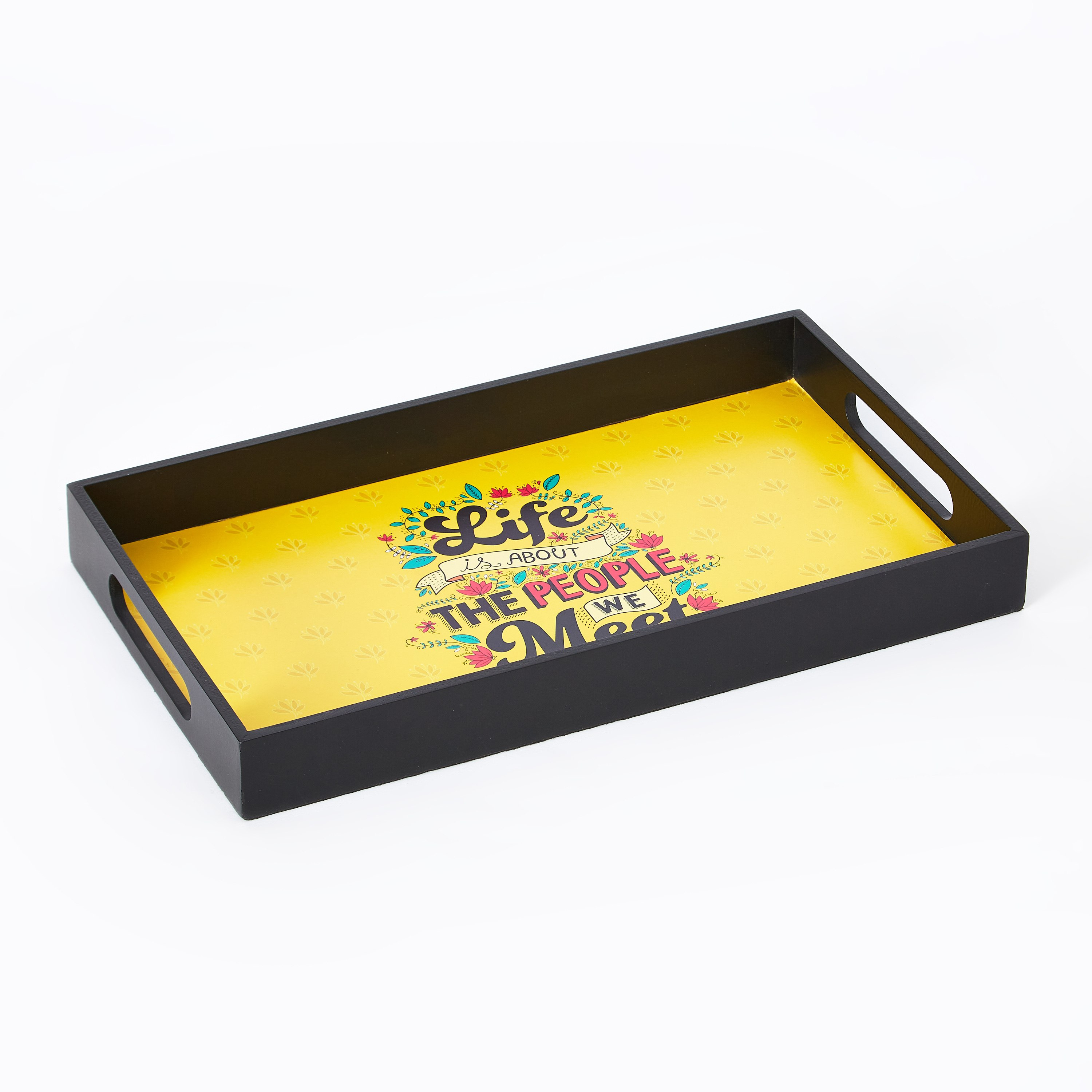 صينية تقديم خشبية مستطيلة من إيندي فايب - 35x20x4 سم-hbxdecorandfurnishings-tabletop-serveware-image-6