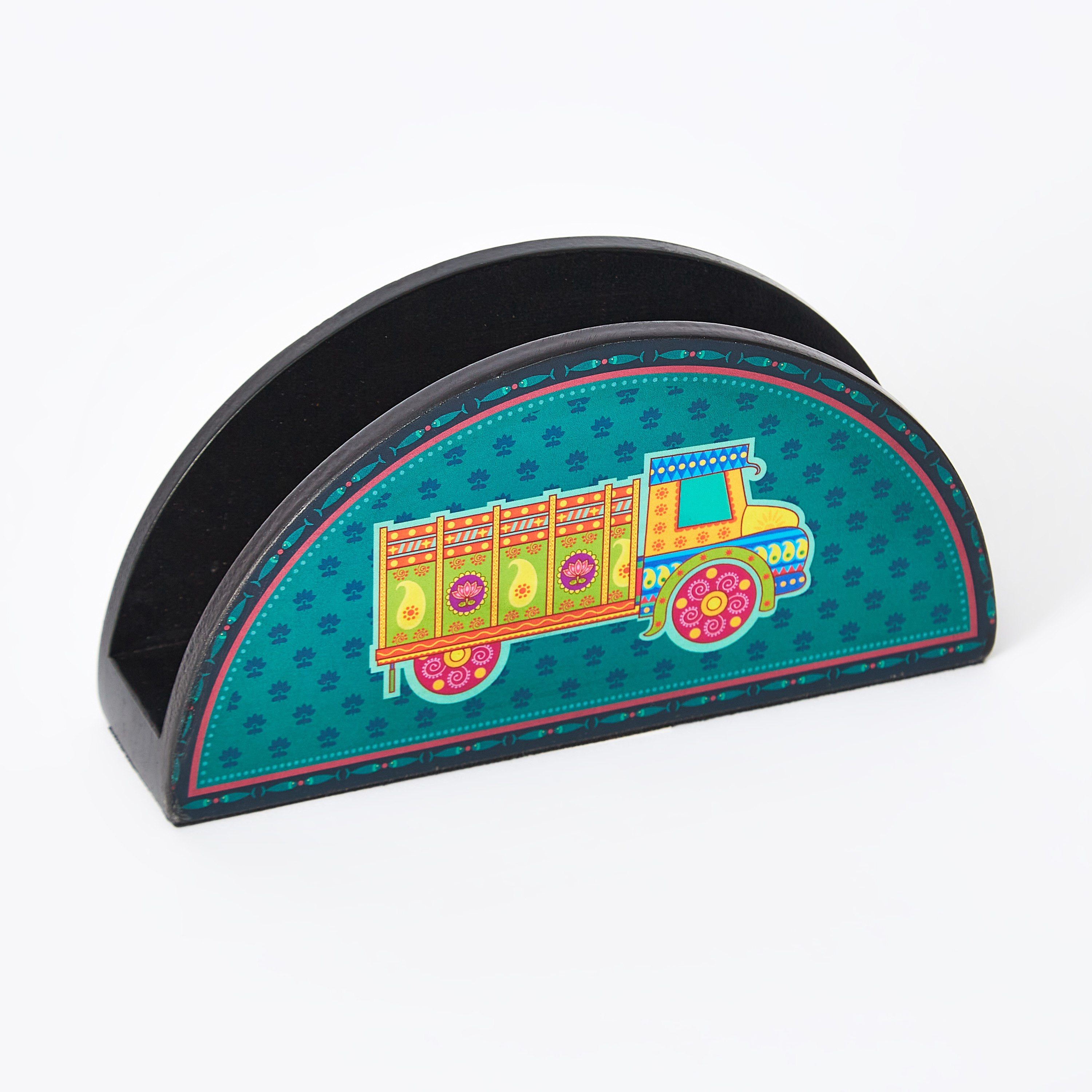 حامل مناديل خشبي إندي فايب - 16.5x4x8 سم-hbxdecorandfurnishings-tabletop-serveware-image-5
