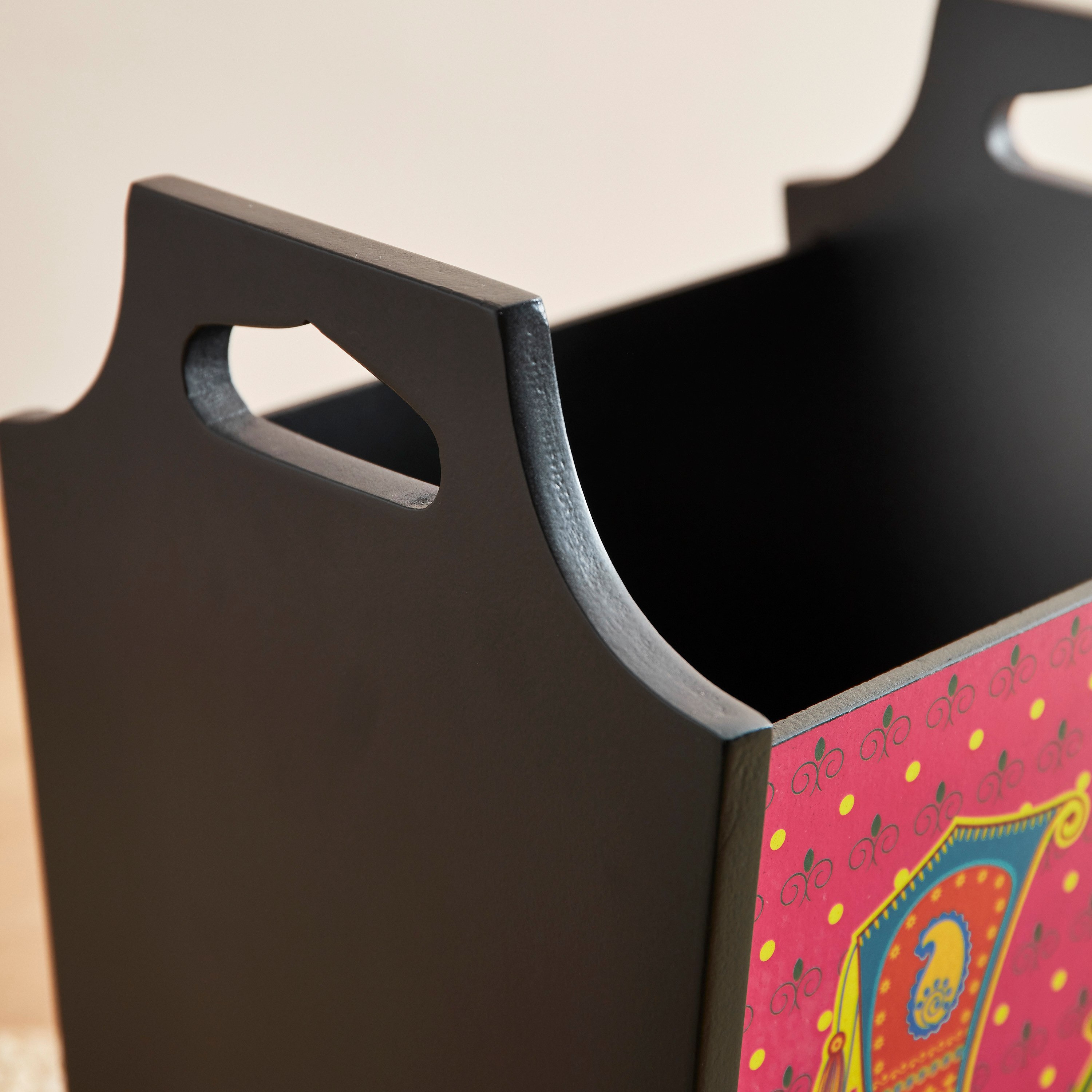 سلة مجلات خشبية من إندي فايب - 25x21.5x30 سم-hbxdecorandfurnishings-homeaccessories-novelties-image-3