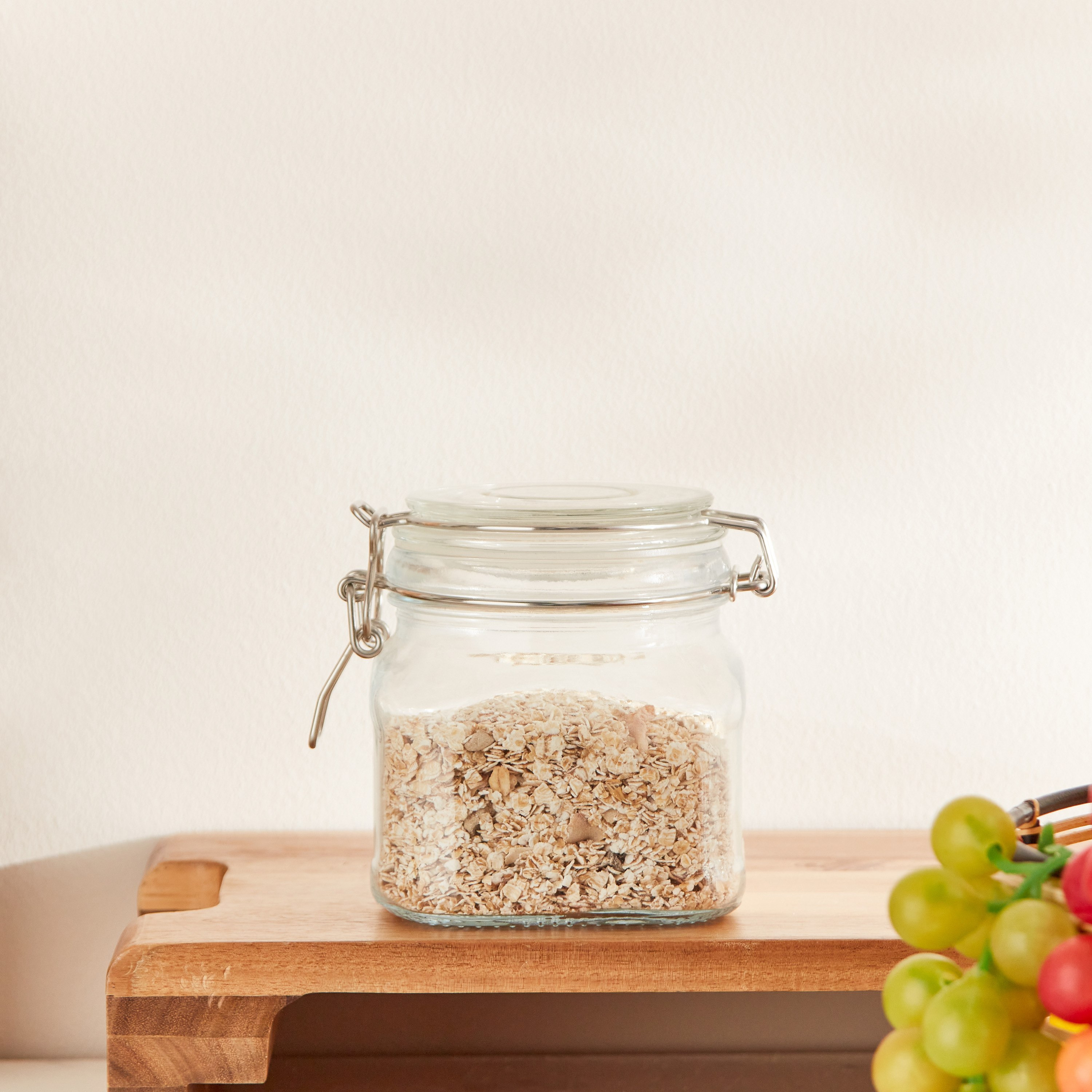 Lock & Lock Clip Glass Canister - 700 ml-hbxhomeware-hbxkitchen-image-1