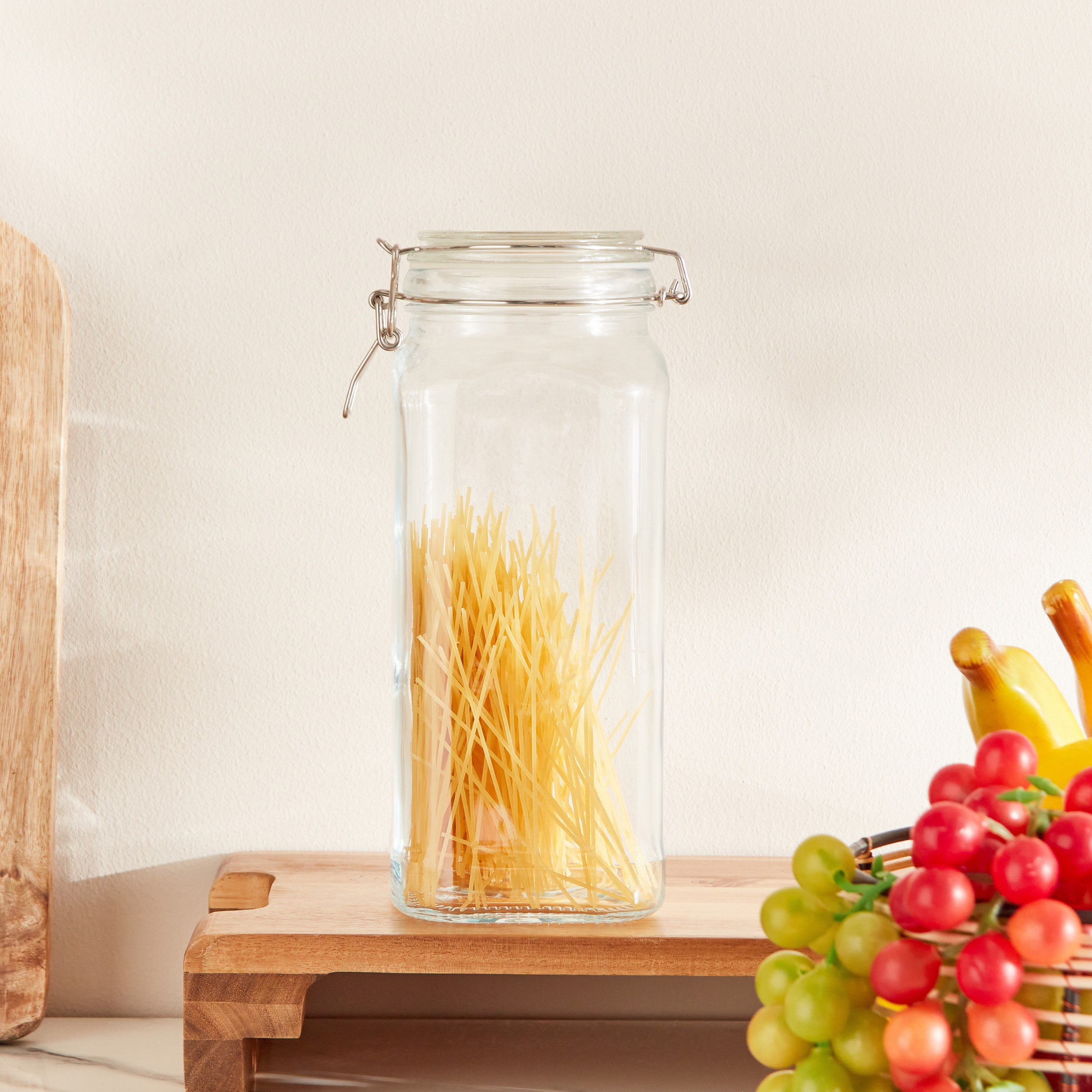 Lock & Lock Clip Glass Canister - 2 L-hbxhomeware-hbxkitchen-image-1