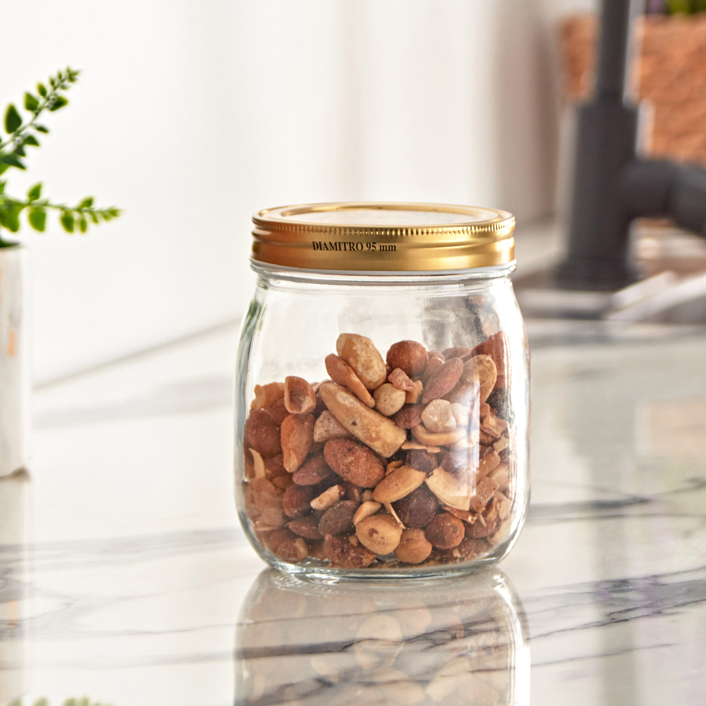 Lock & Lock Round Glass Canister - 750 ml-hbxhomeware-hbxkitchen-image-1