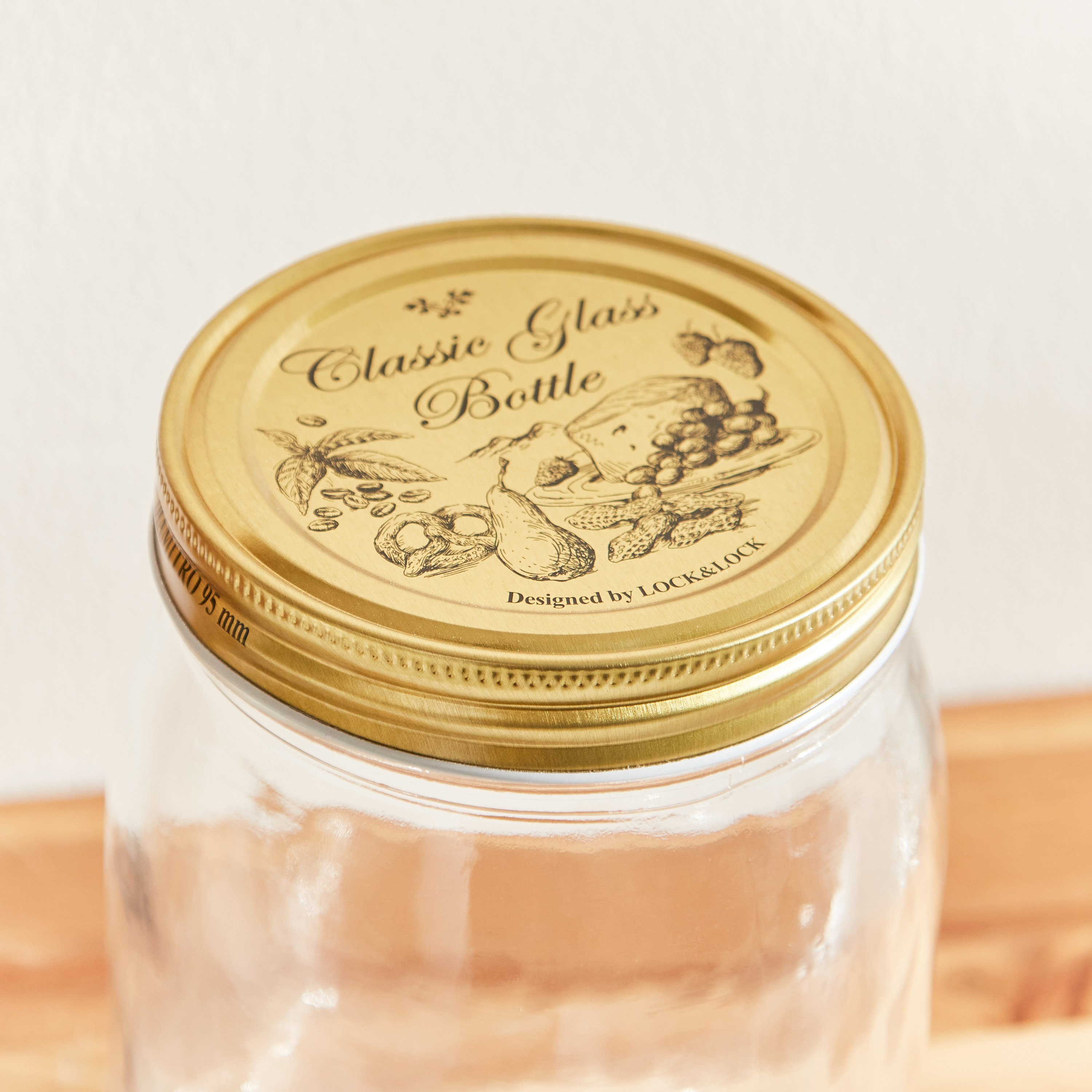 Lock & Lock Round Glass Canister - 1 L-hbxhomeware-hbxkitchen-image-3
