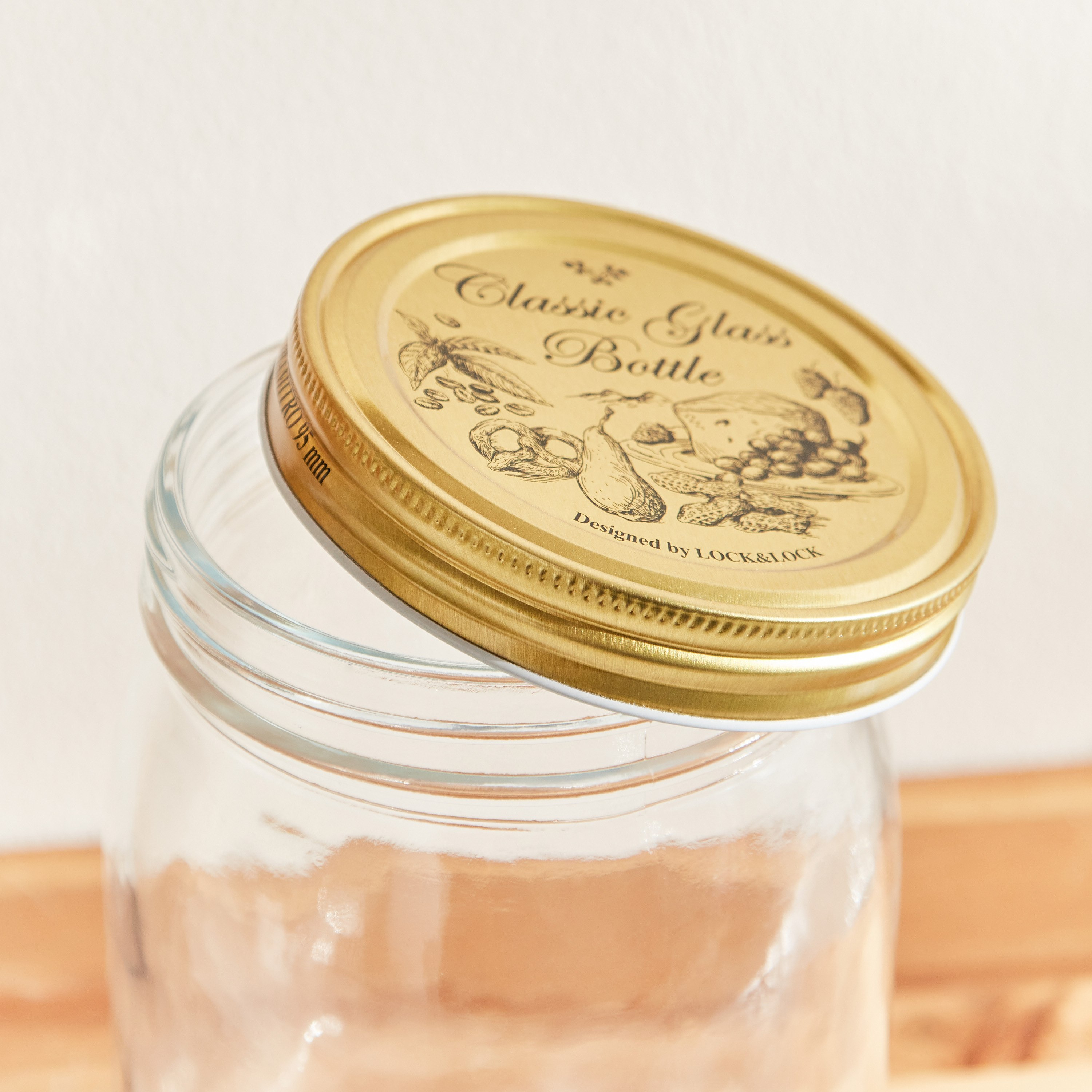 Lock & Lock Round Glass Canister - 1 L-hbxhomeware-hbxkitchen-image-4