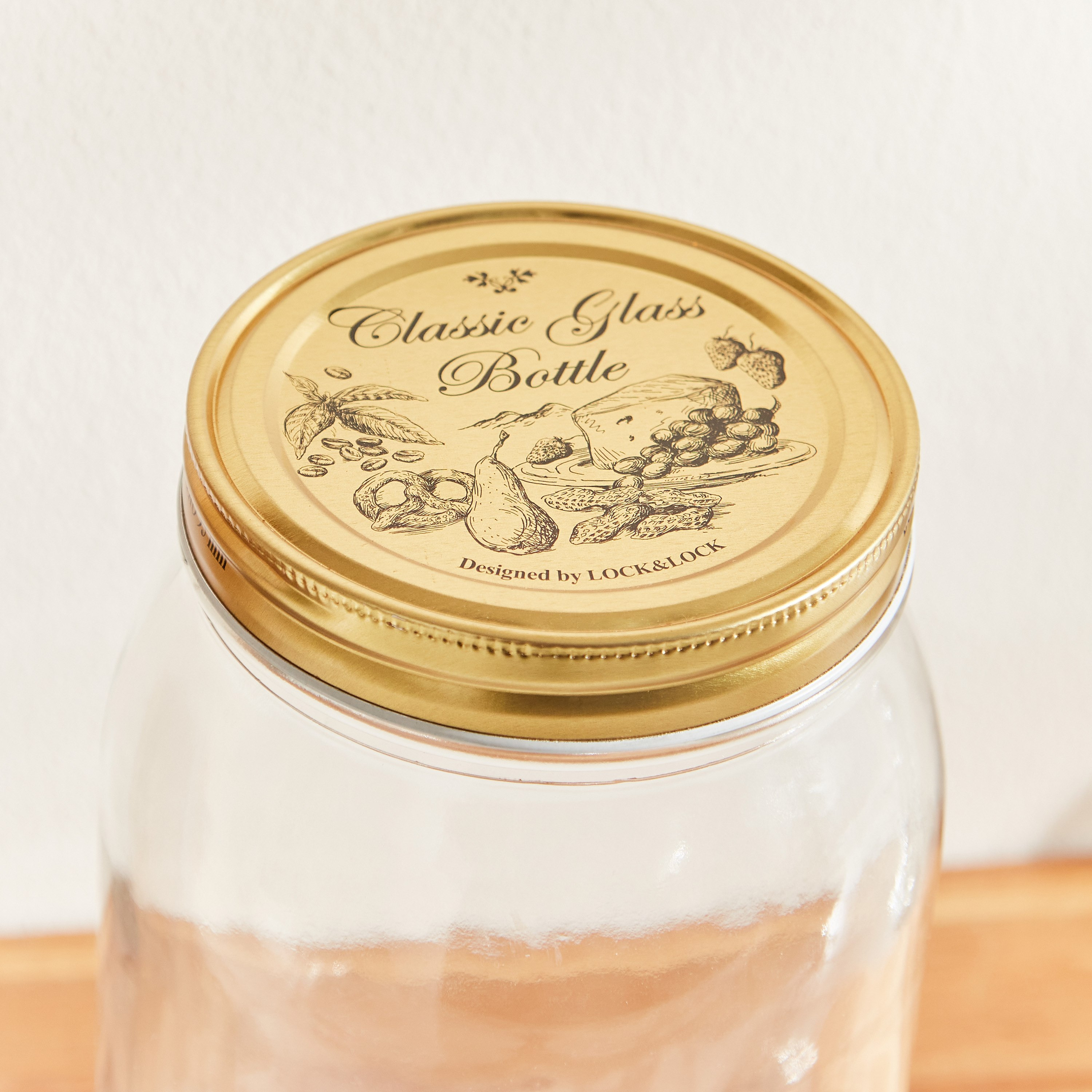 Lock & Lock Round Glass Canister - 1.45 L-hbxhomeware-hbxkitchen-image-3