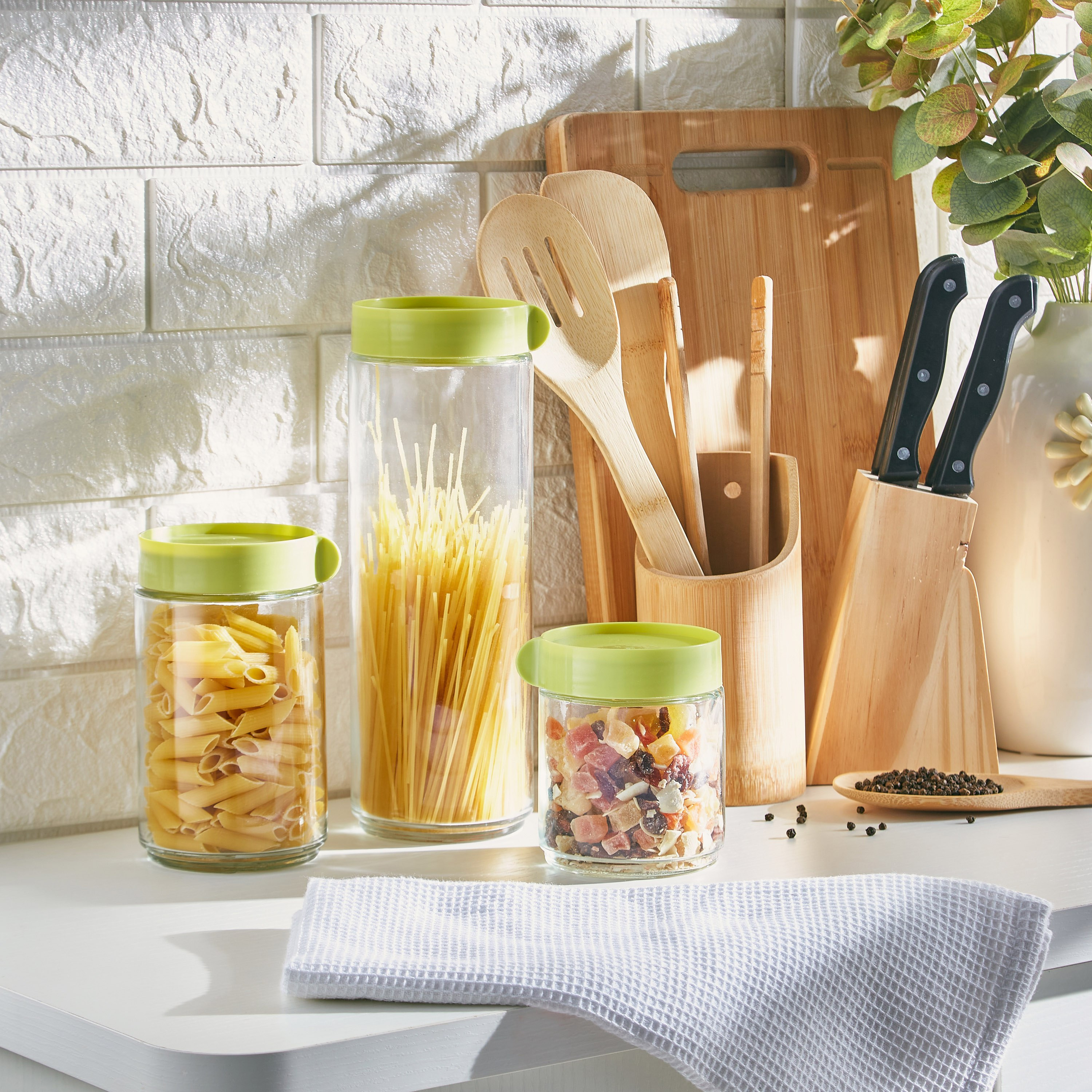 طقم برطمان تخزين زجاجي من أروها - 3 قطع-hbxhomeware-hbxkitchen-image-6