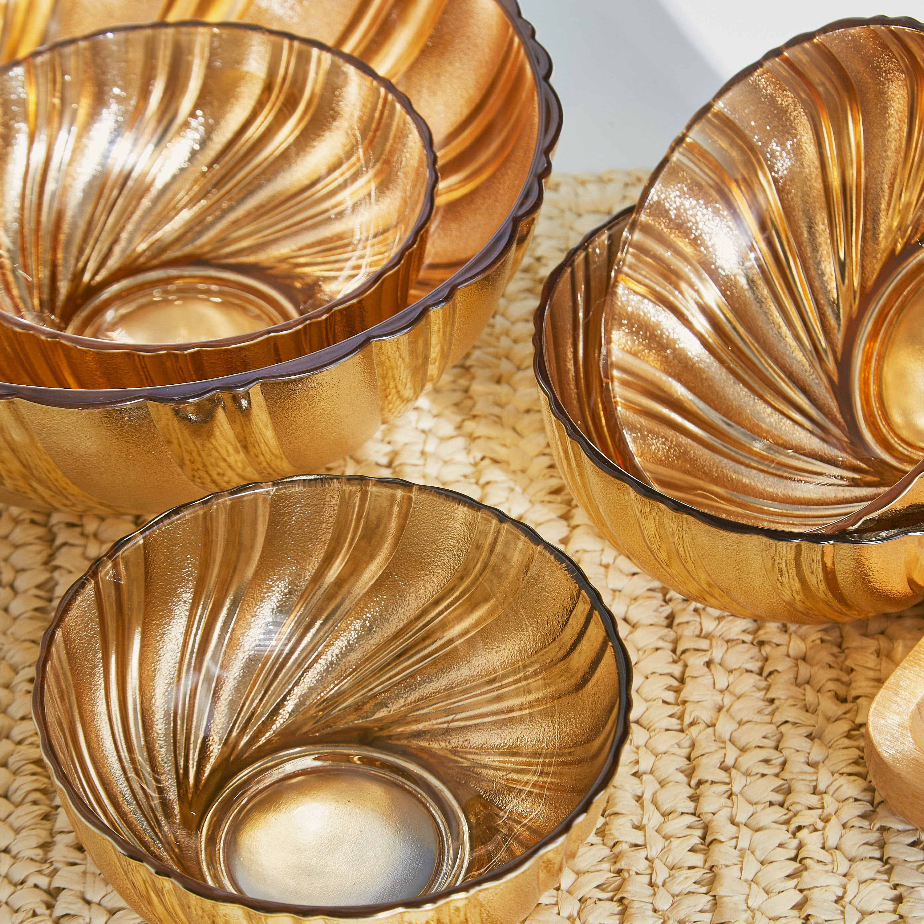وعاء تقديم زجاج من أروها - طقم من 5 قطع-hbxhomeware-hbxkitchen-image-4