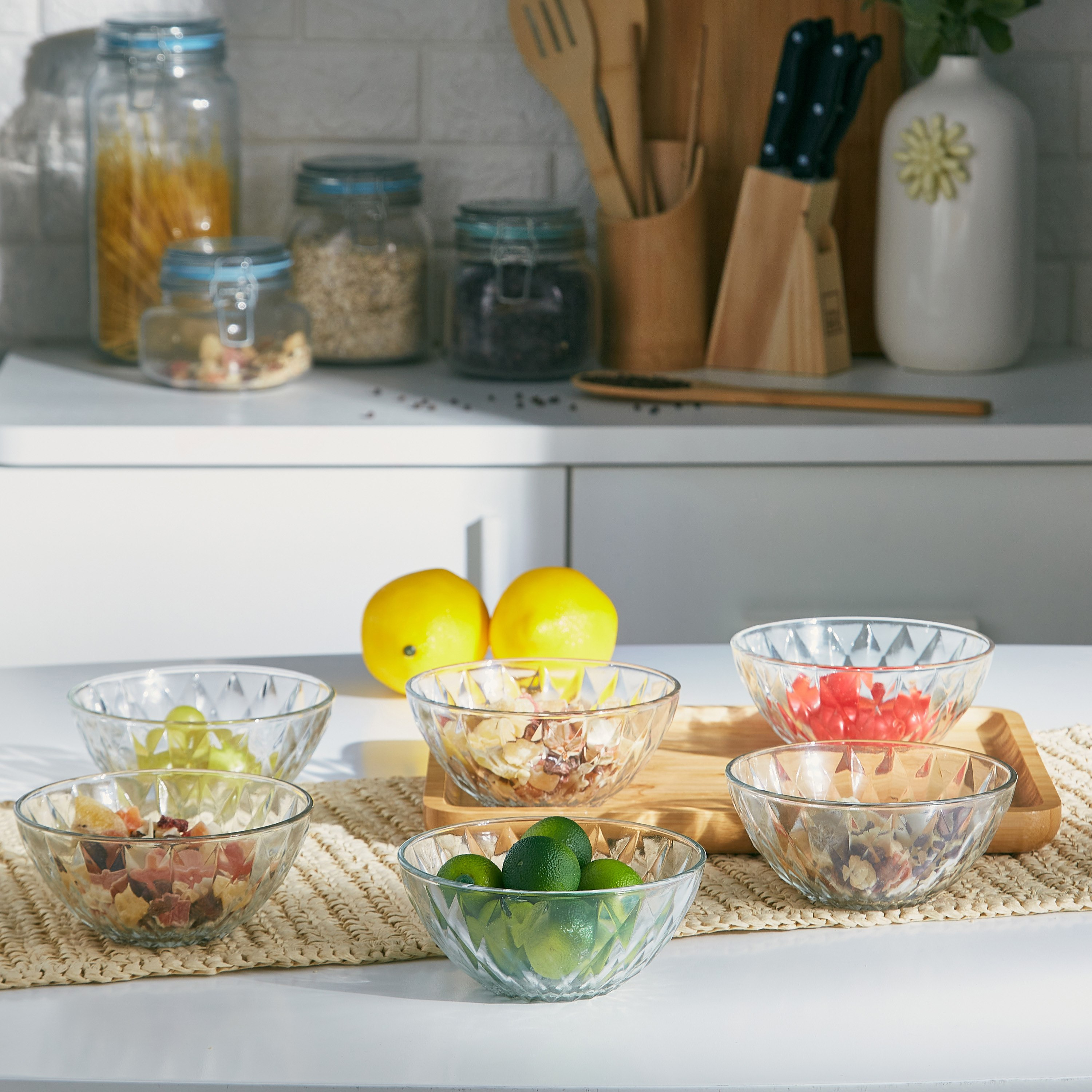 وعاء زجاج بتصميم ماسي من أروها - طقم من 6 قطع-hbxhomeware-hbxkitchen-image-4
