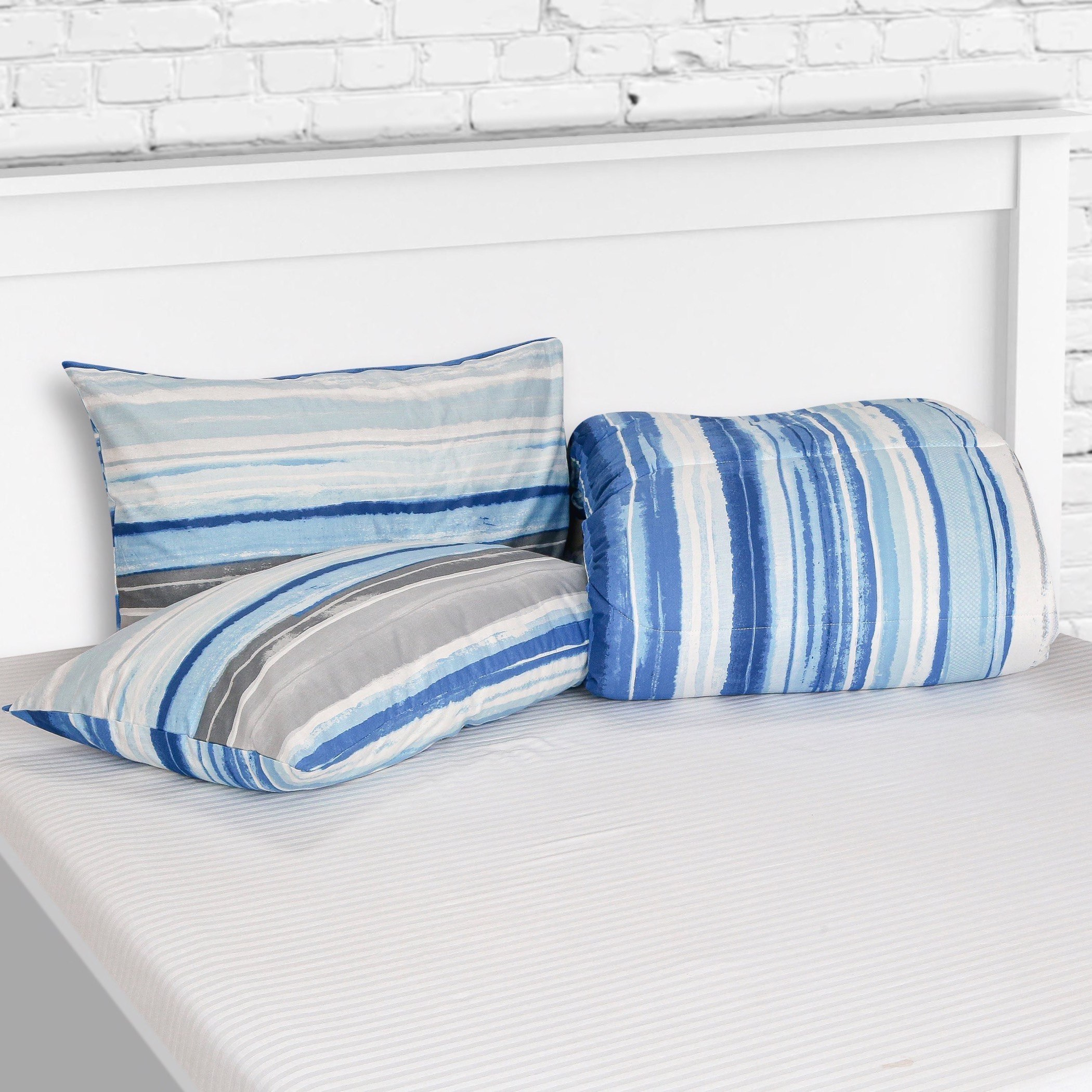 Madison Eva 3-Piece Twin Cotton Printed Comforter Set - 160x220 cm-hbxhomeware-hbxdecorandfurnishings-image-4