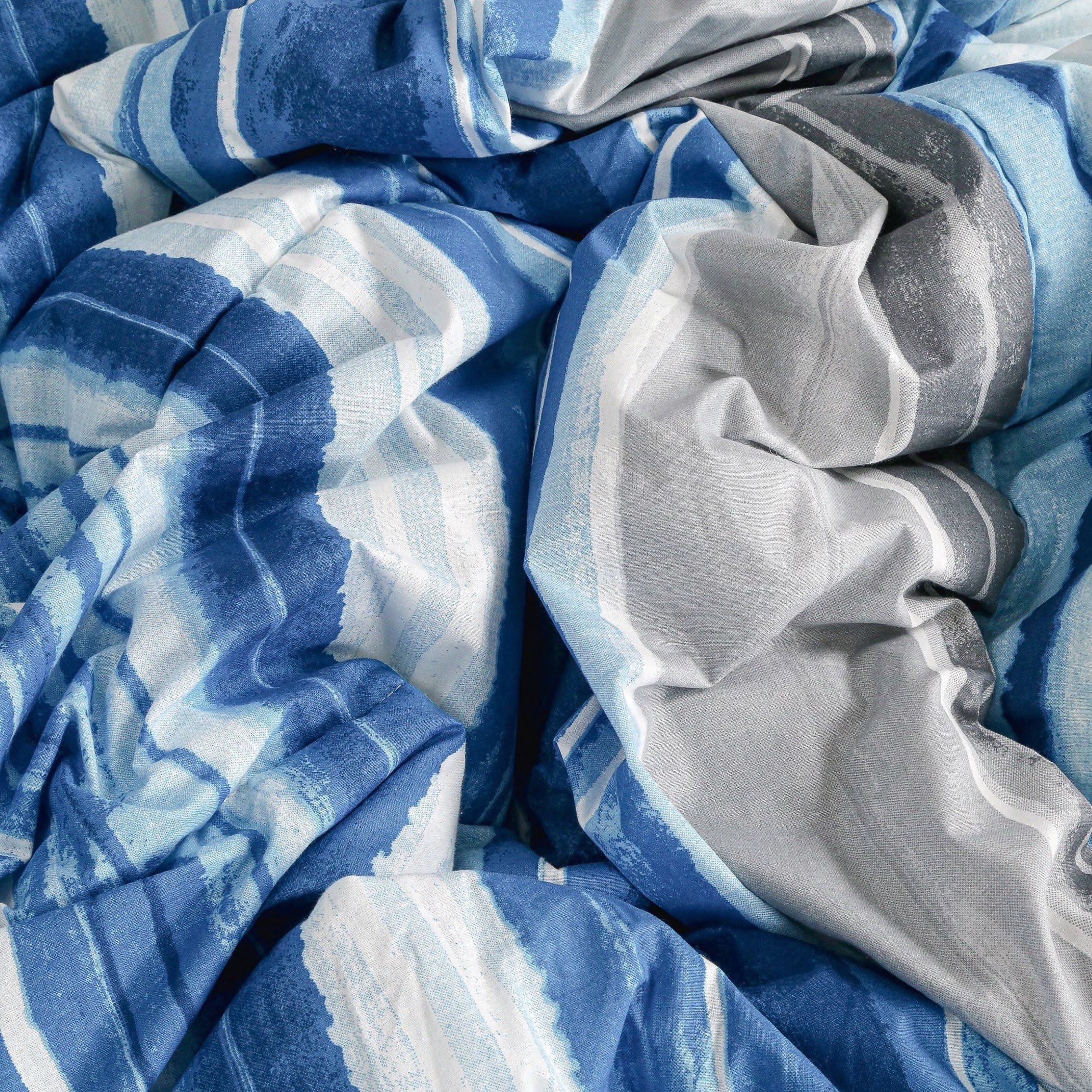 Madison Eva 5-Piece Super King Cotton Printed Comforter Set - 240x240 cm-hbxhomeware-hbxdecorandfurnishings-image-3