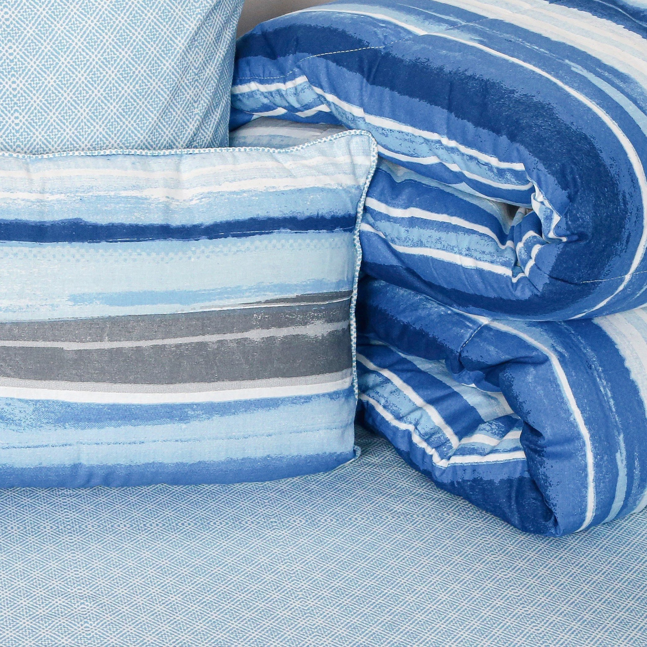 طقم لحاف مزدوح قطن بطبعات 5 قطع من ماديسون إيفا - 160x220 سم-hbxhomeware-hbxdecorandfurnishings-image-3