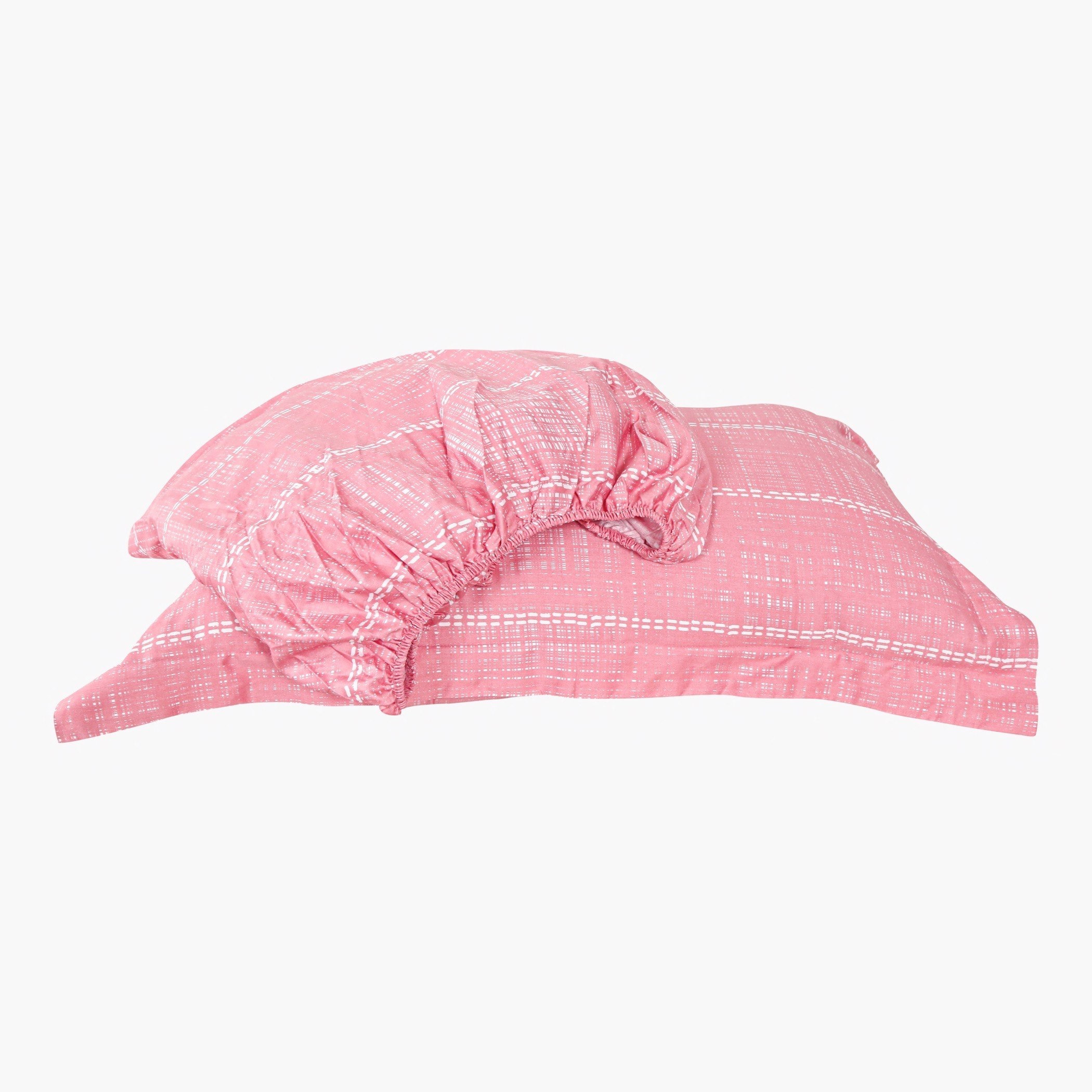شرشف مطّاطي كينج قطني بطبعات من هاوستون فيرا - 180x200+25 سم-hbxhomeware-hbxbedroom-image-4
