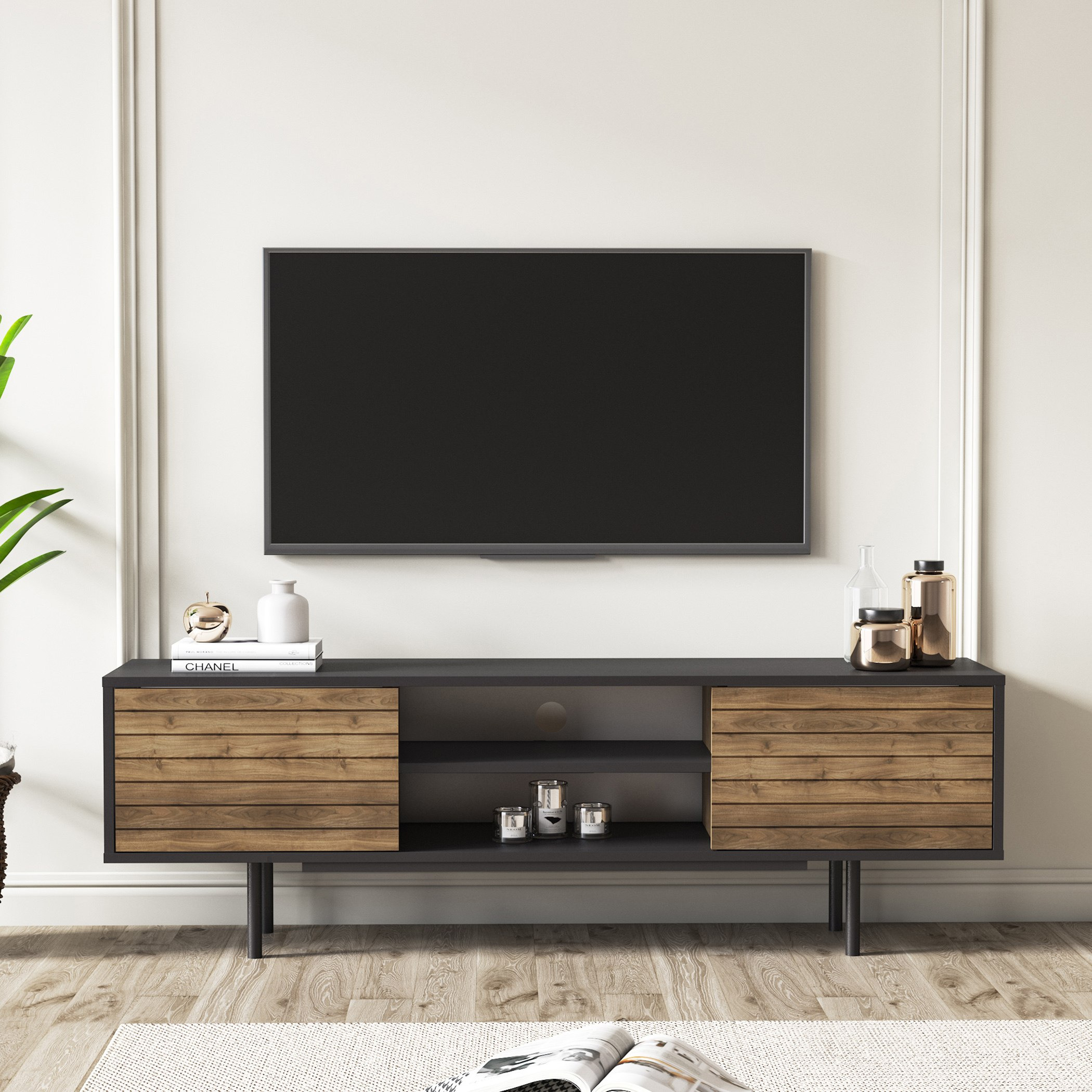 وحدة تليفزيون للتلفزيونات حتى 70 بوصة من كولوسيو-hbxlivingroom-mediaunitsandstorage-tvunits-image-1