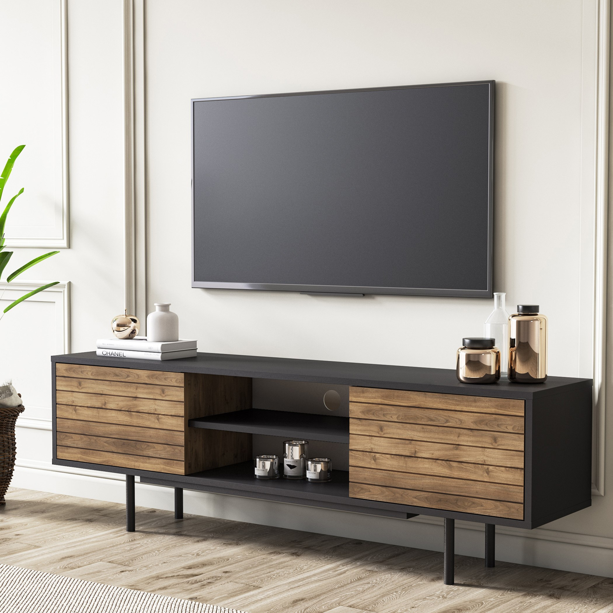 وحدة تليفزيون للتلفزيونات حتى 70 بوصة من كولوسيو-hbxlivingroom-mediaunitsandstorage-tvunits-image-2