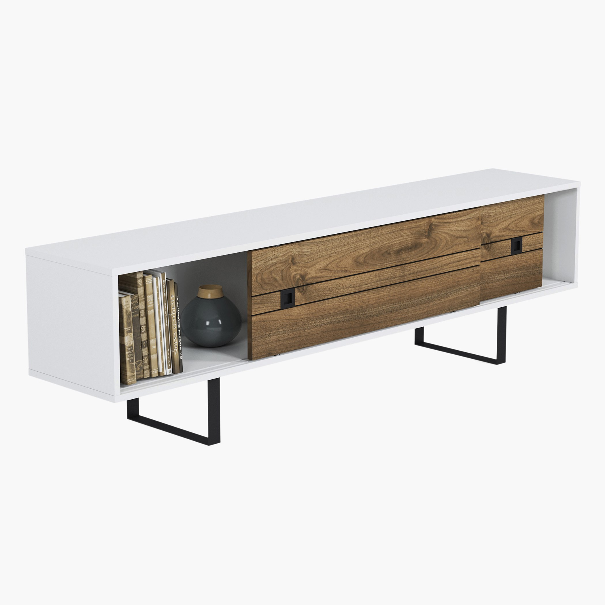 وحدة تلفزيون للتلفزيونات حتى 75 بوصة من فينوري-hbxlivingroom-mediaunitsandstorage-tvunits-image-4