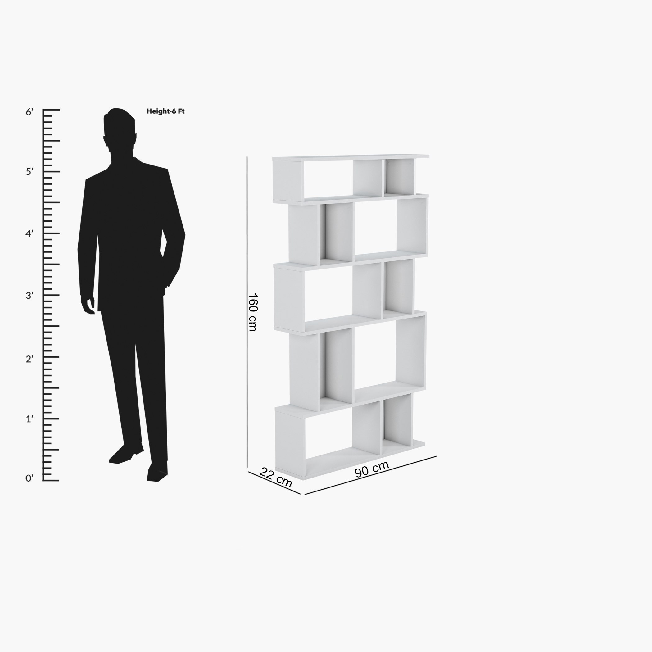 Cross-Cut Wide Bookcase-hbxfurniture-office-bookcases-image-8