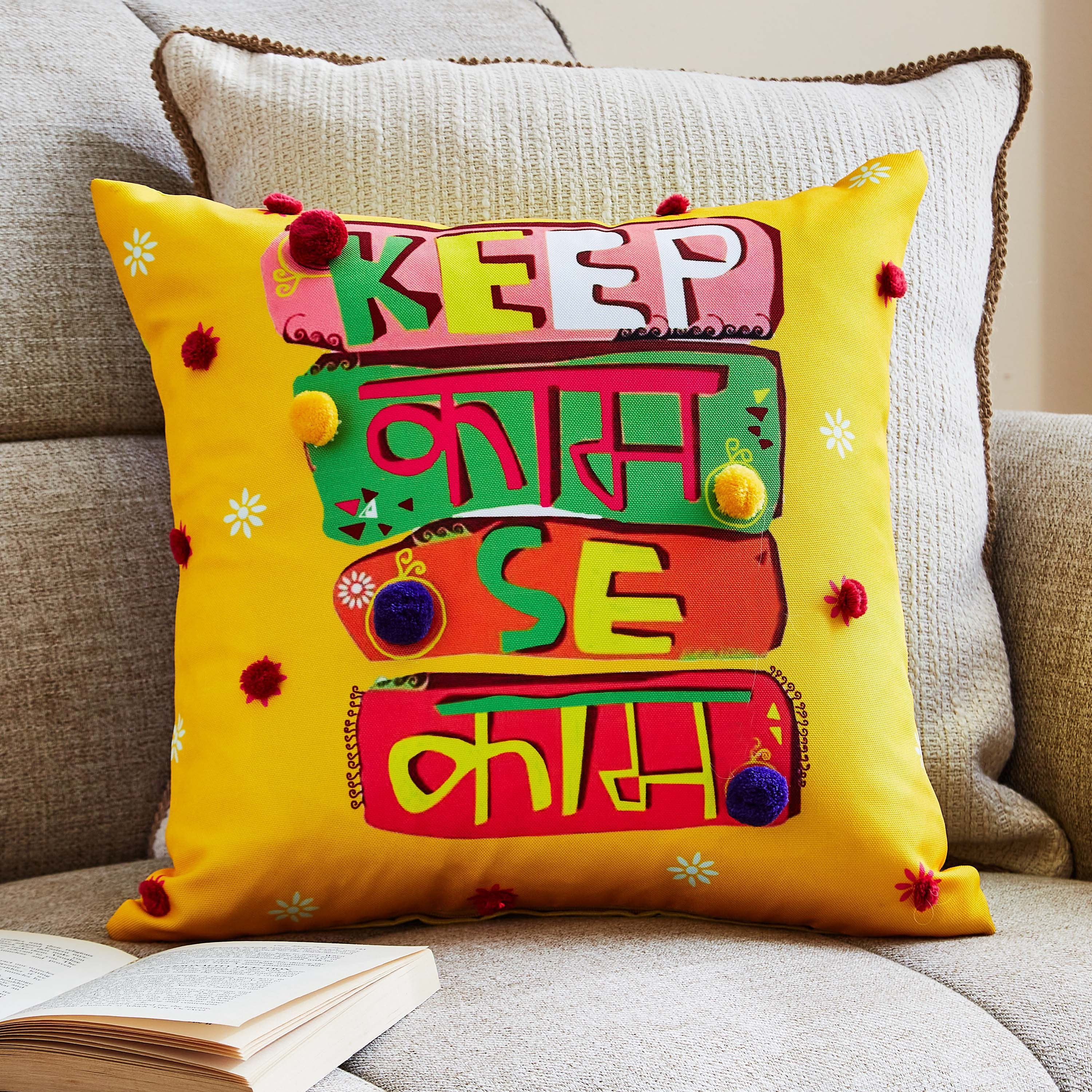 وسادة محشوة من إندي فايب - 40x40 سم-hbxlivingroom-furnishings-cushionsandcovers-filledcushions-image-1