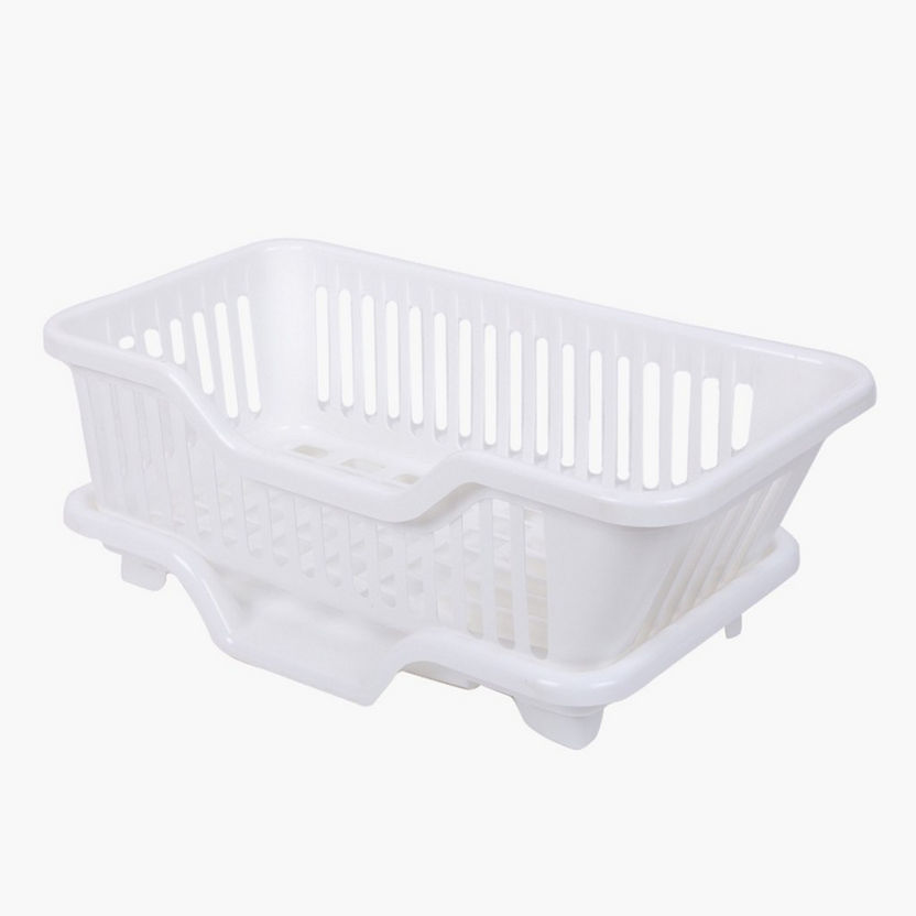 Elite Dish Drainer with Cutlery Holder - 44x22x17 cm-Kitchen Racks and Holders-image-2